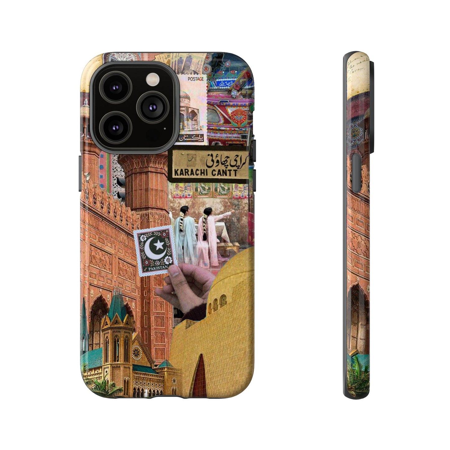 Postcard from Karachi – The City of Lights Phone Case