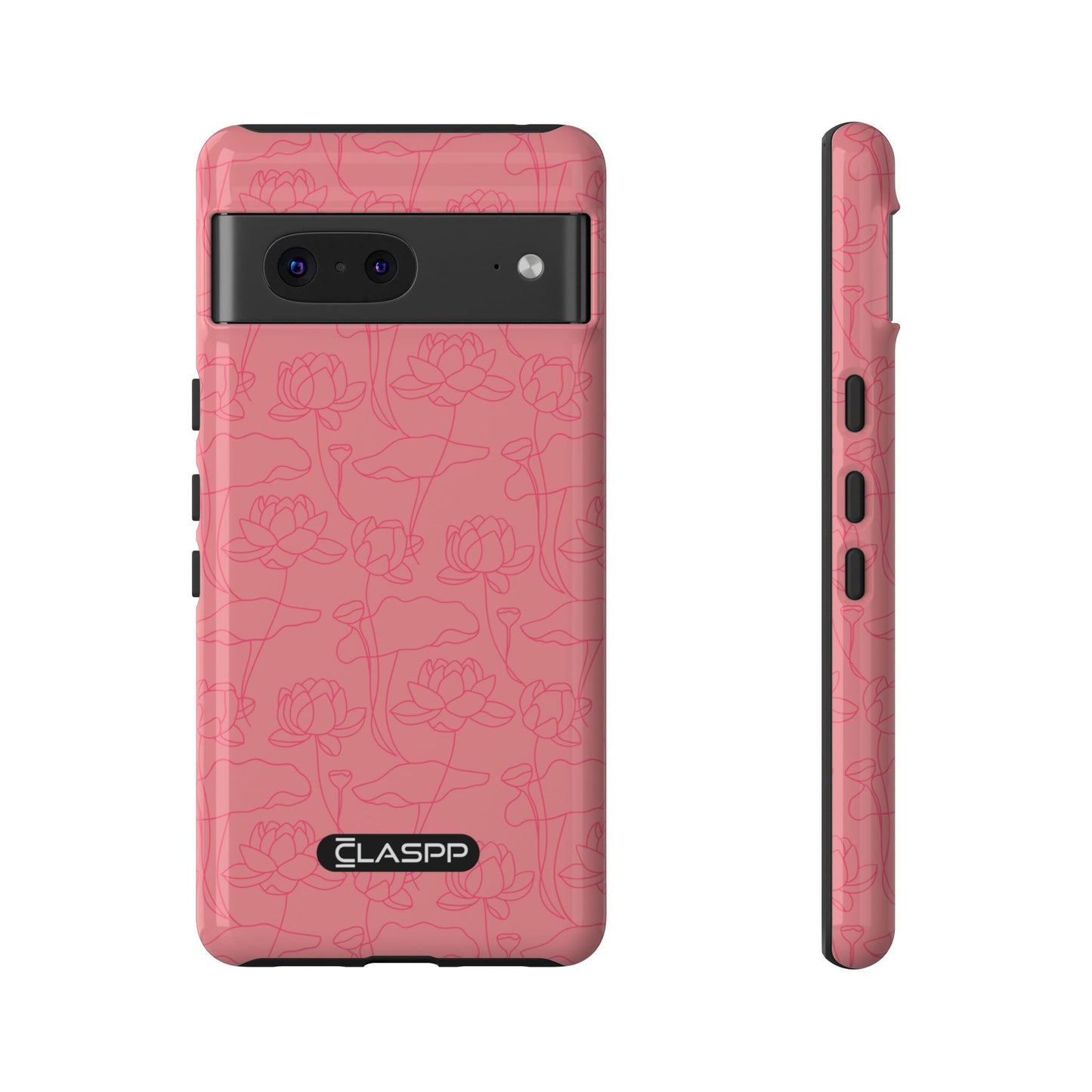 Festive Pink | Christmas | Hardshell Dual Layer Phone Case