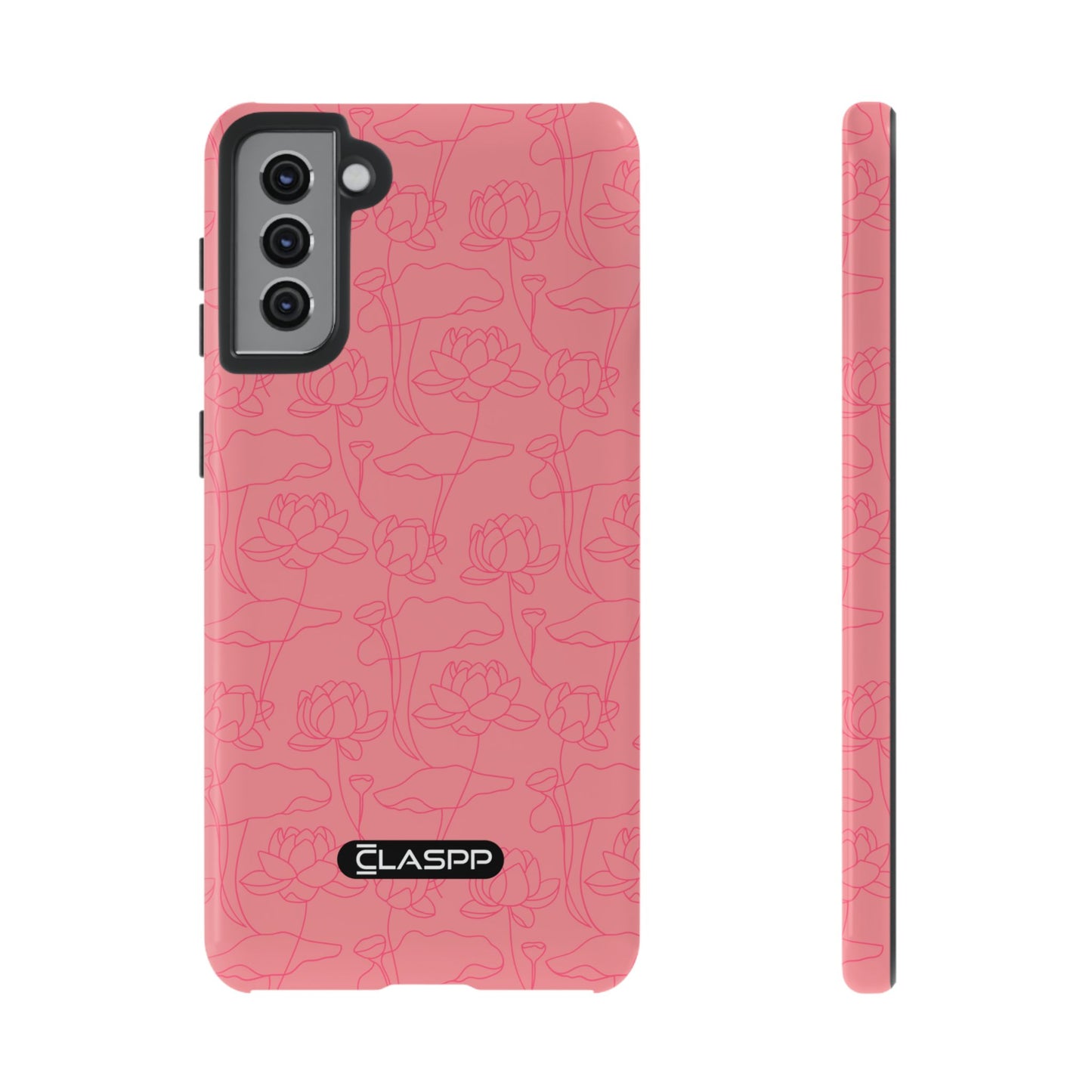 Festive Pink | Christmas | Hardshell Dual Layer Phone Case