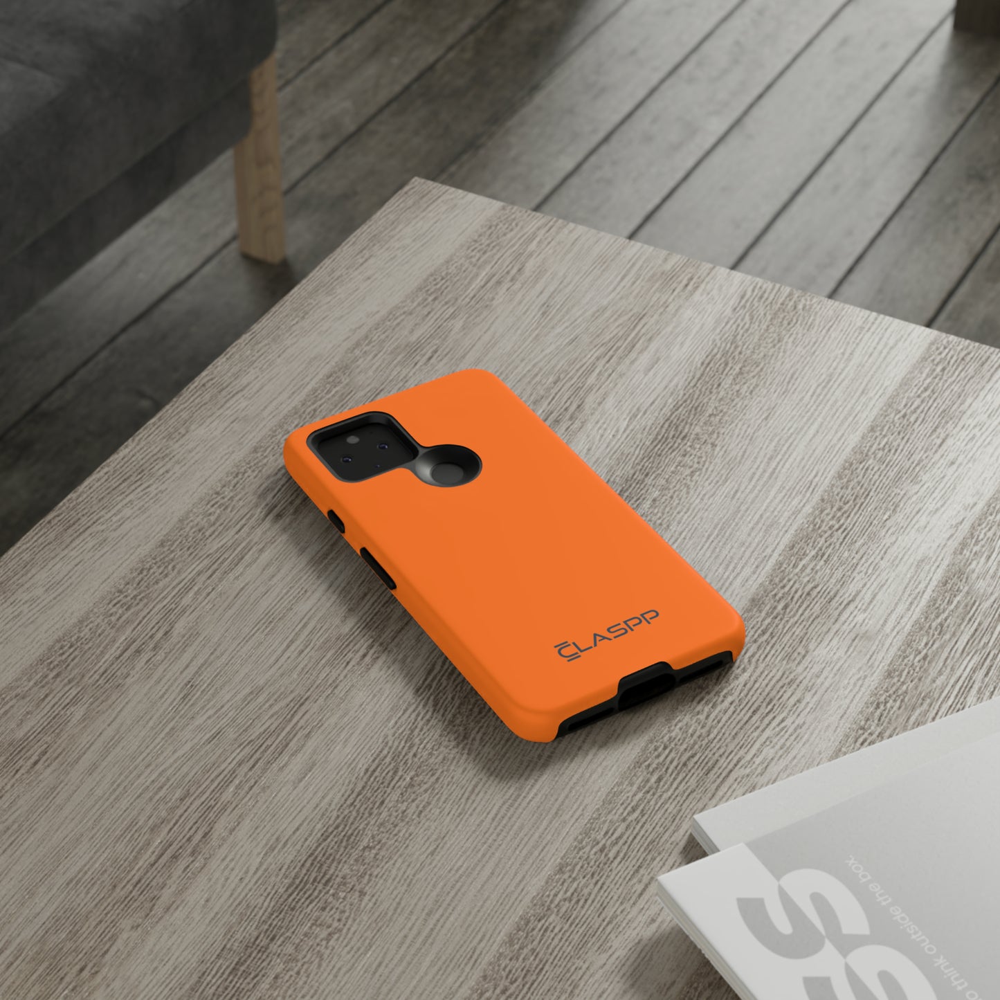 Tangerine Orange | Hardshell Dual Layer Phone Case