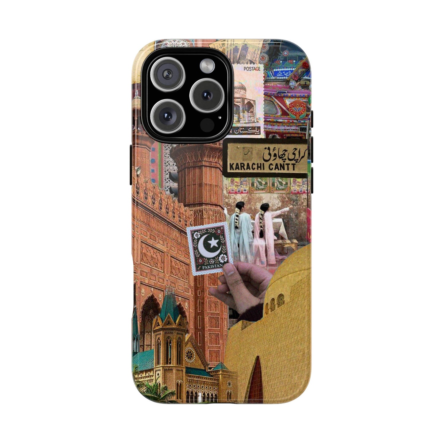 Postcard from Karachi – The City of Lights Phone Case