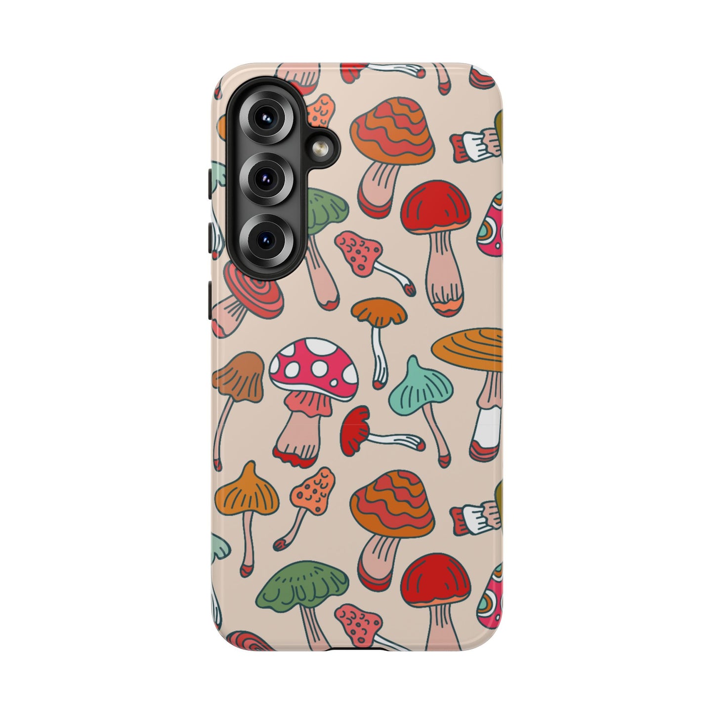 Phone Case - Wild Mushroom Design, Tough Cases for Extra Protection
