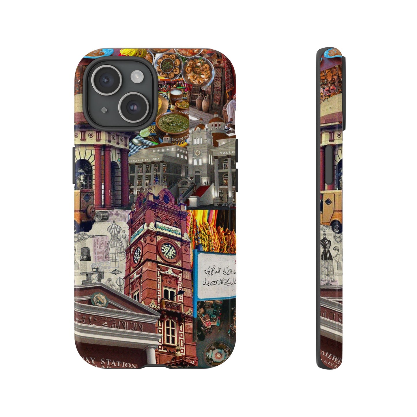 Postcard from Faisalabad – The Textile Heartbeat Phone Case
