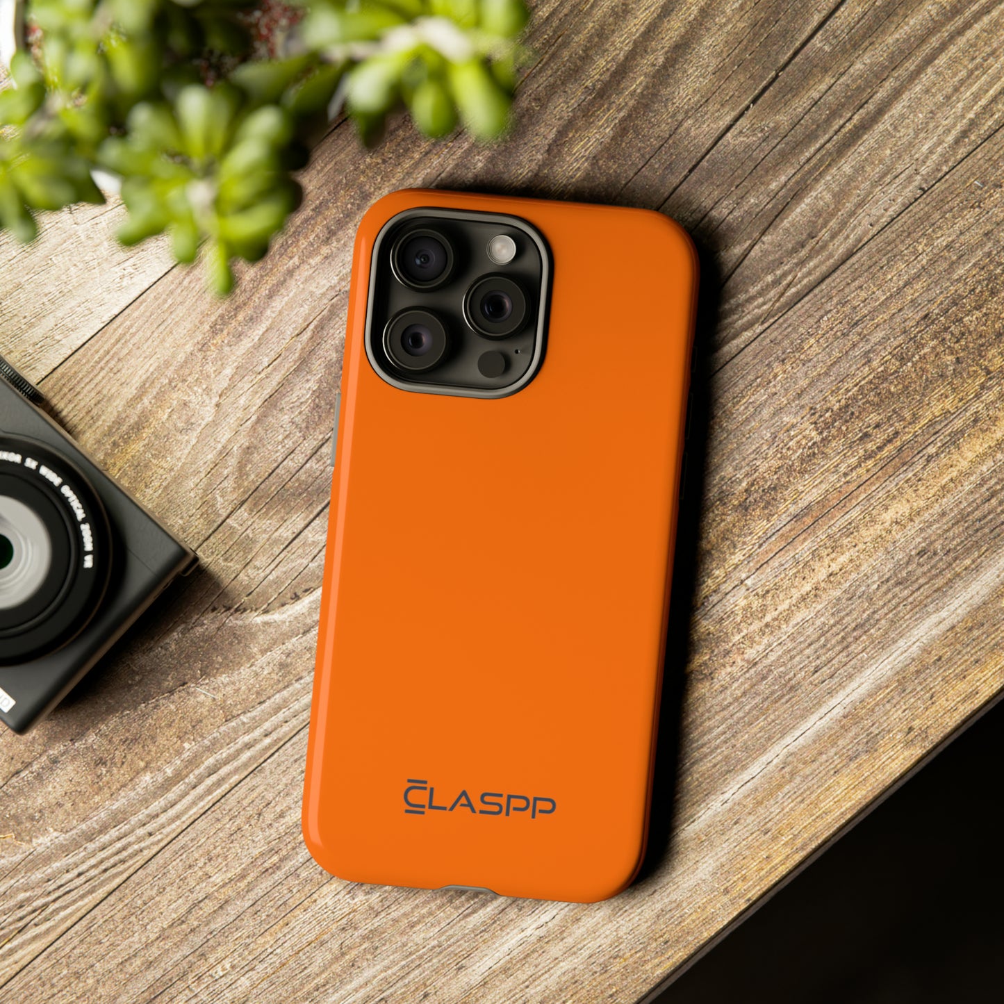 Tangerine Orange | Hardshell Dual Layer Phone Case