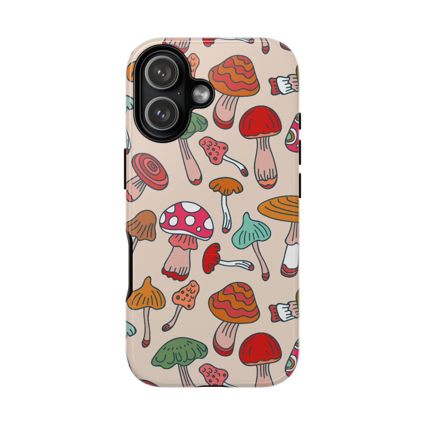 Phone Case - Wild Mushroom Design, Tough Cases for Extra Protection