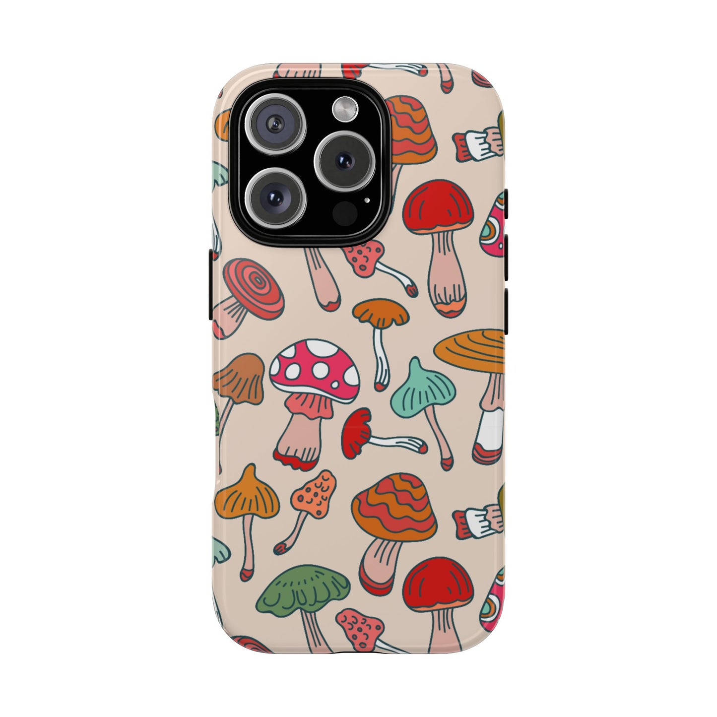 Phone Case - Wild Mushroom Design, Tough Cases for Extra Protection