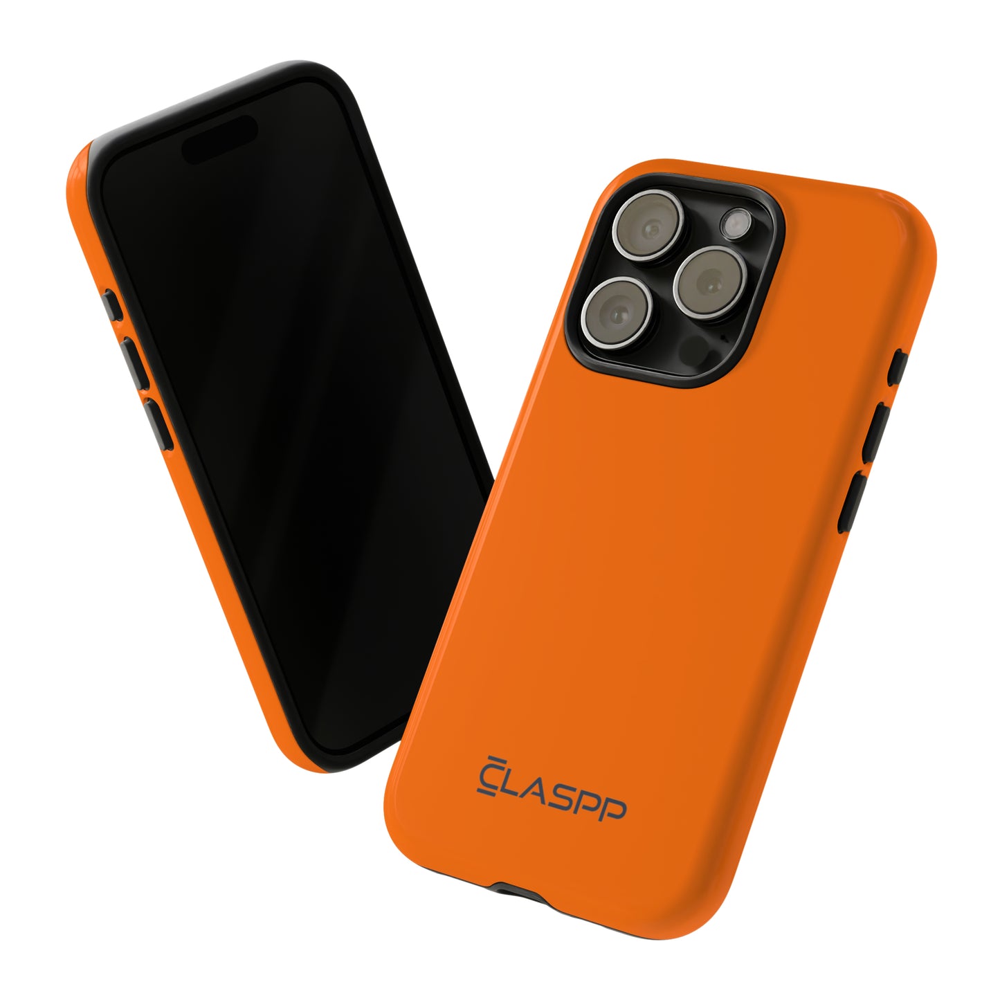 Tangerine Orange | Hardshell Dual Layer Phone Case