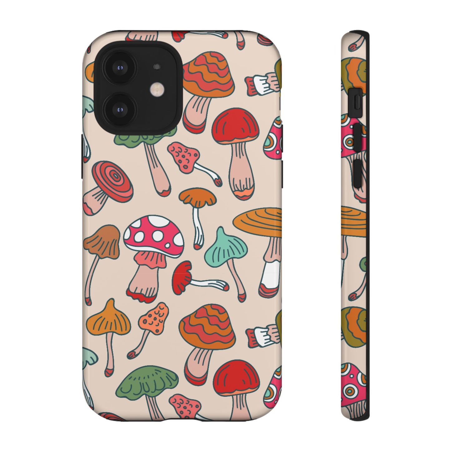 Phone Case - Wild Mushroom Design, Tough Cases for Extra Protection