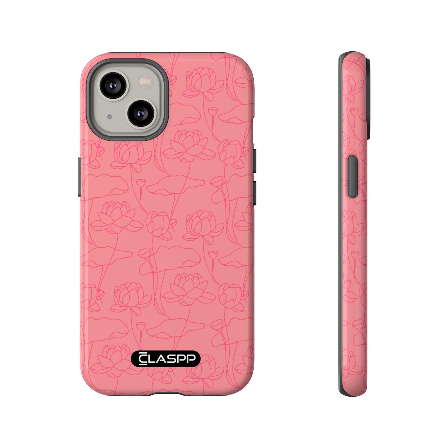 Festive Pink | Christmas | Hardshell Dual Layer Phone Case