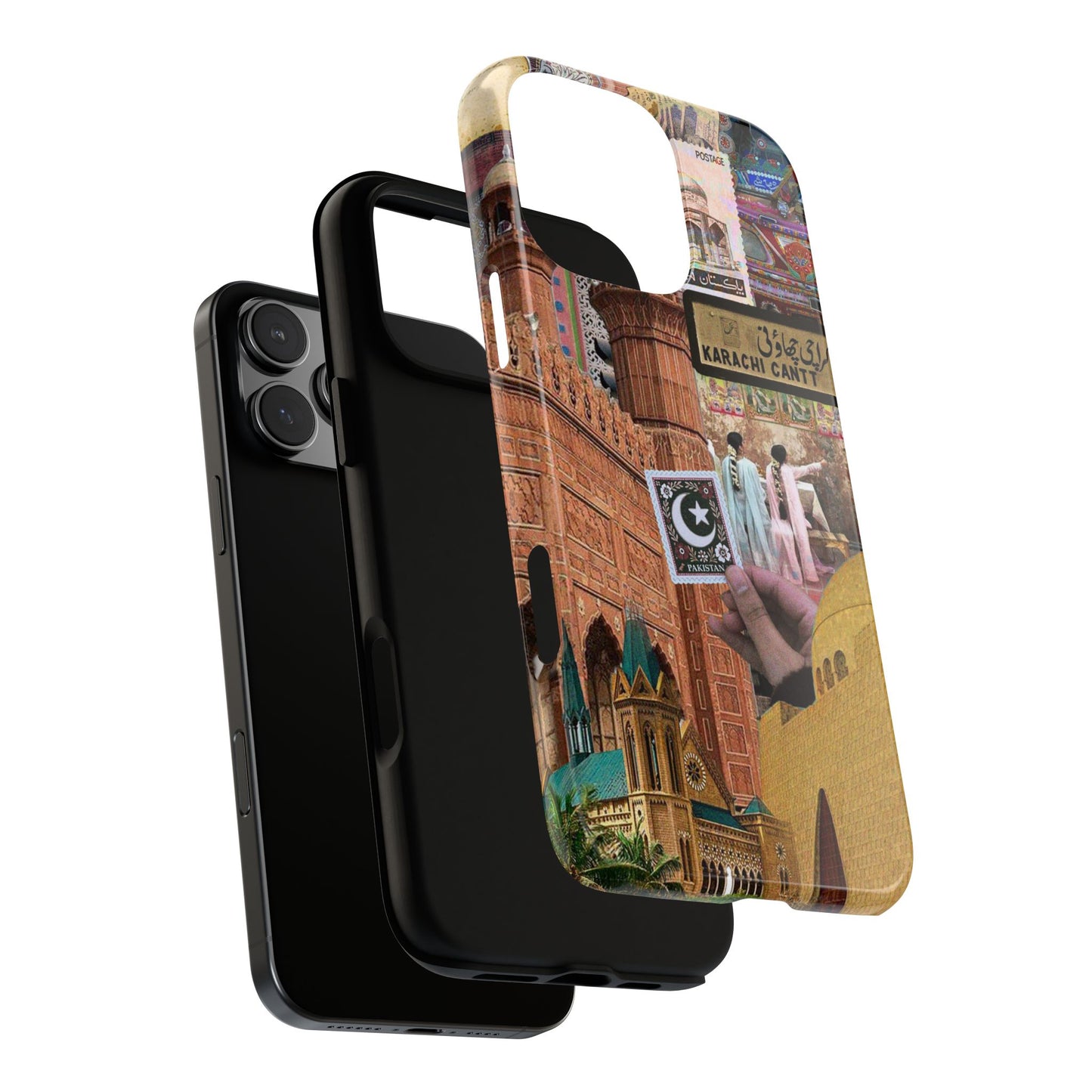 Postcard from Karachi – The City of Lights Phone Case