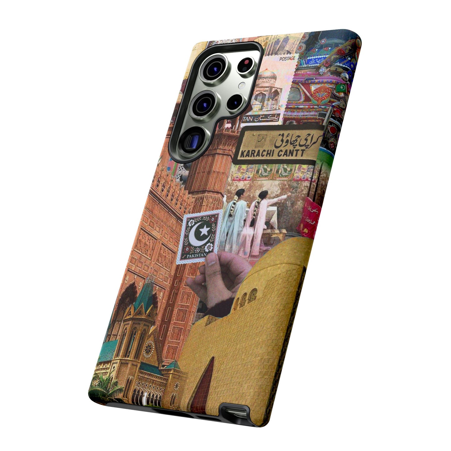 Postcard from Karachi – The City of Lights Phone Case