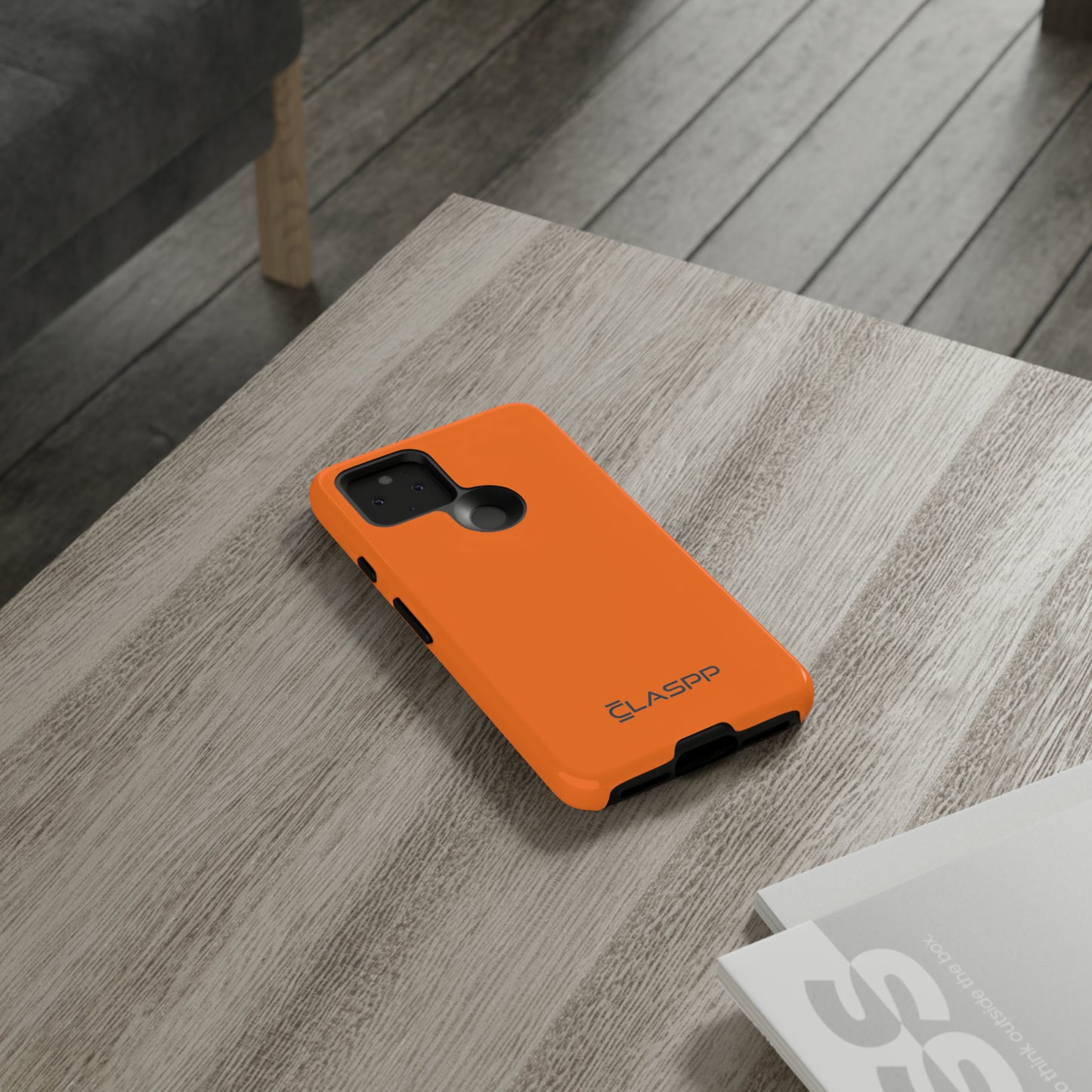 Tangerine Orange | Hardshell Dual Layer Phone Case