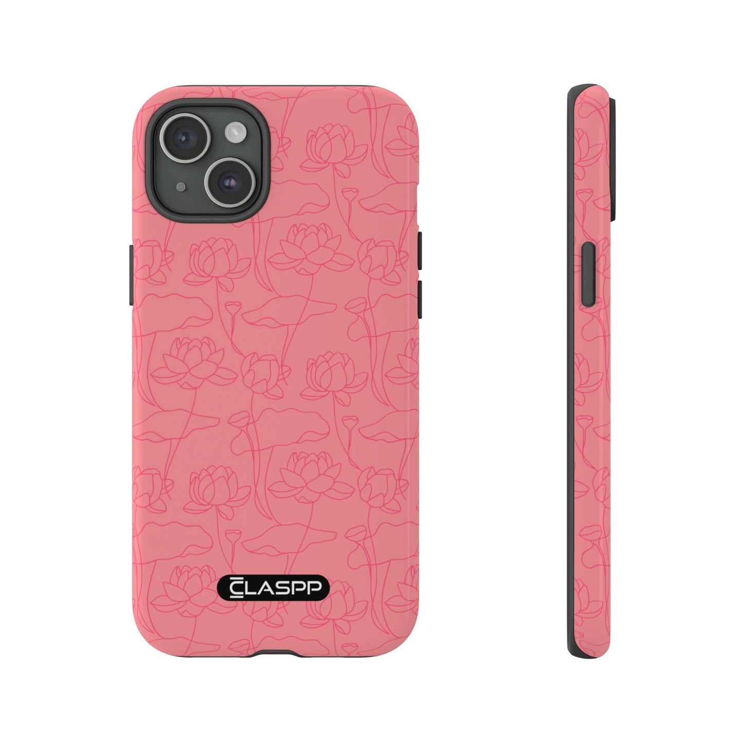 Festive Pink | Christmas | Hardshell Dual Layer Phone Case