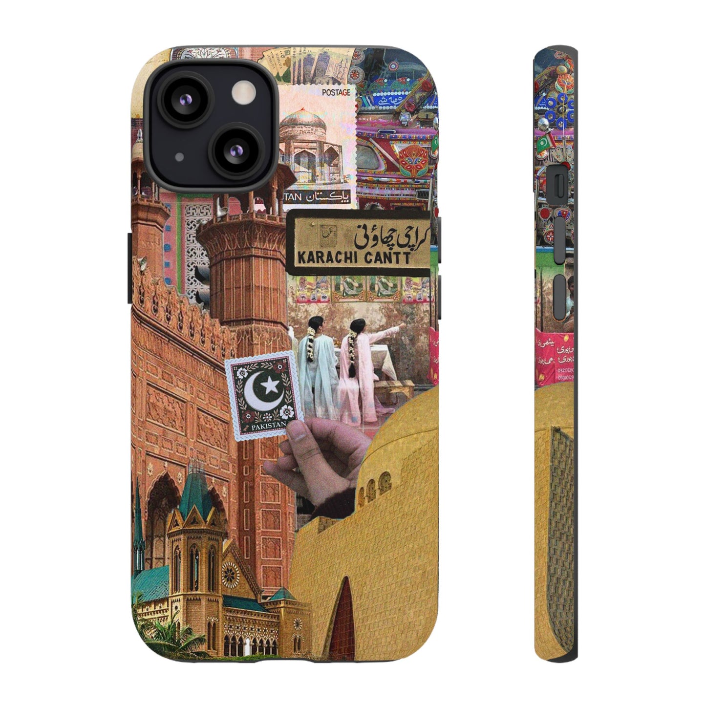 Postcard from Karachi – The City of Lights Phone Case