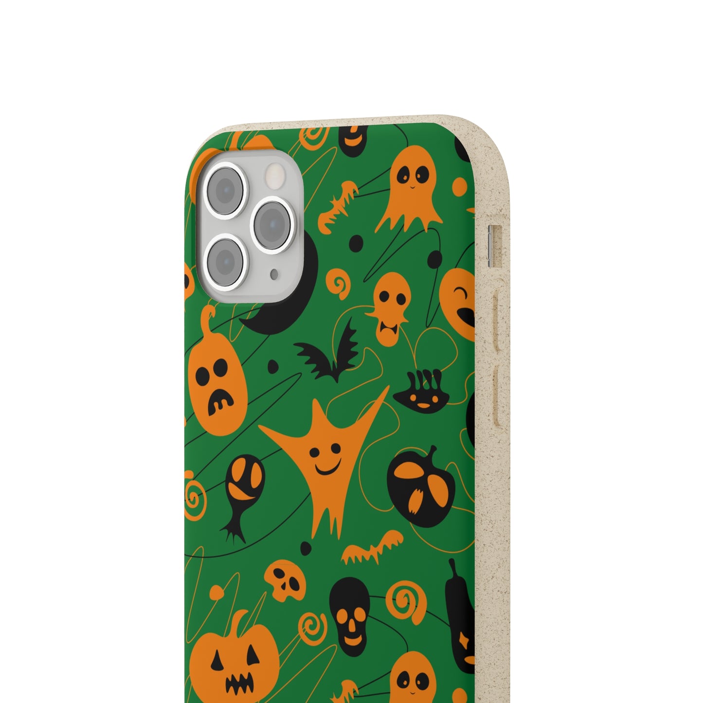 Happy Haunting Green | Plant-Based Biodegradable Phone Case