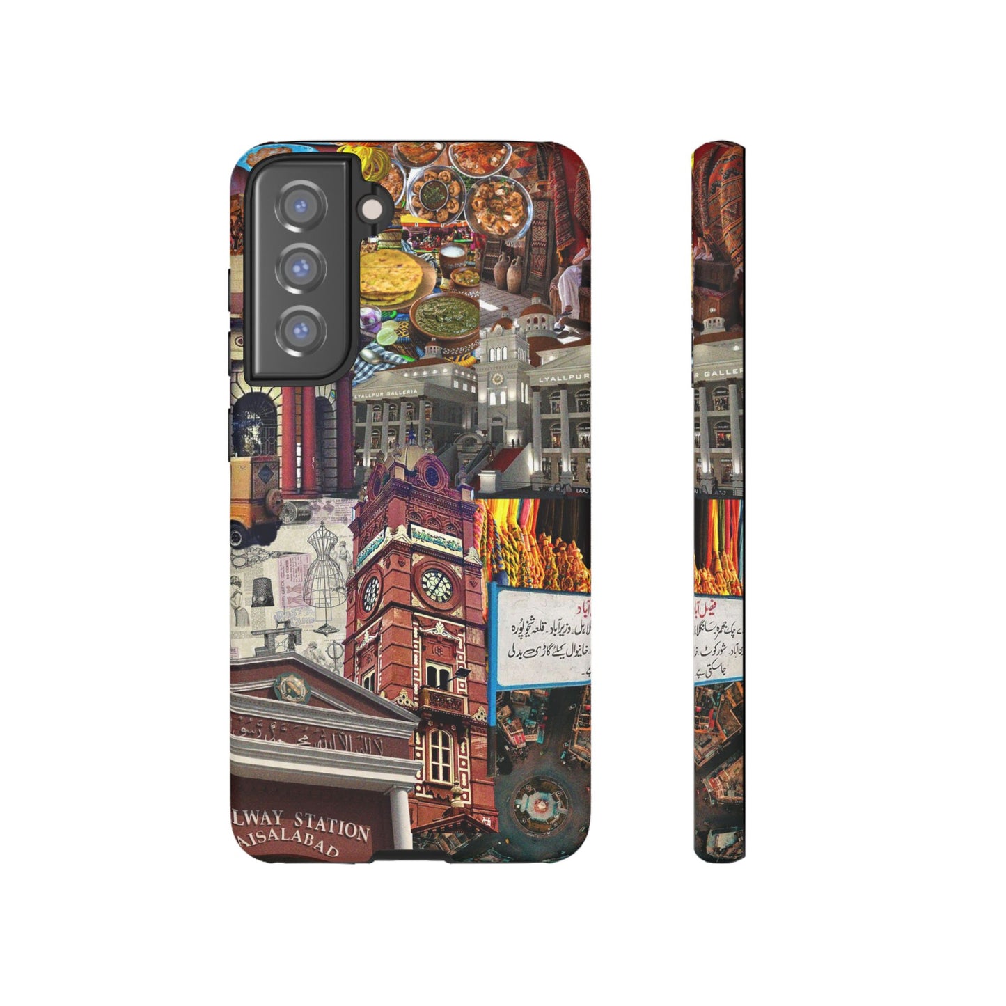 Postcard from Faisalabad – The Textile Heartbeat Phone Case