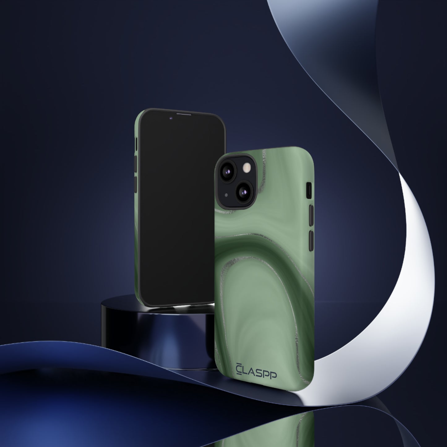 Emerald Elegance | Hardshell Dual Layer Phone Case