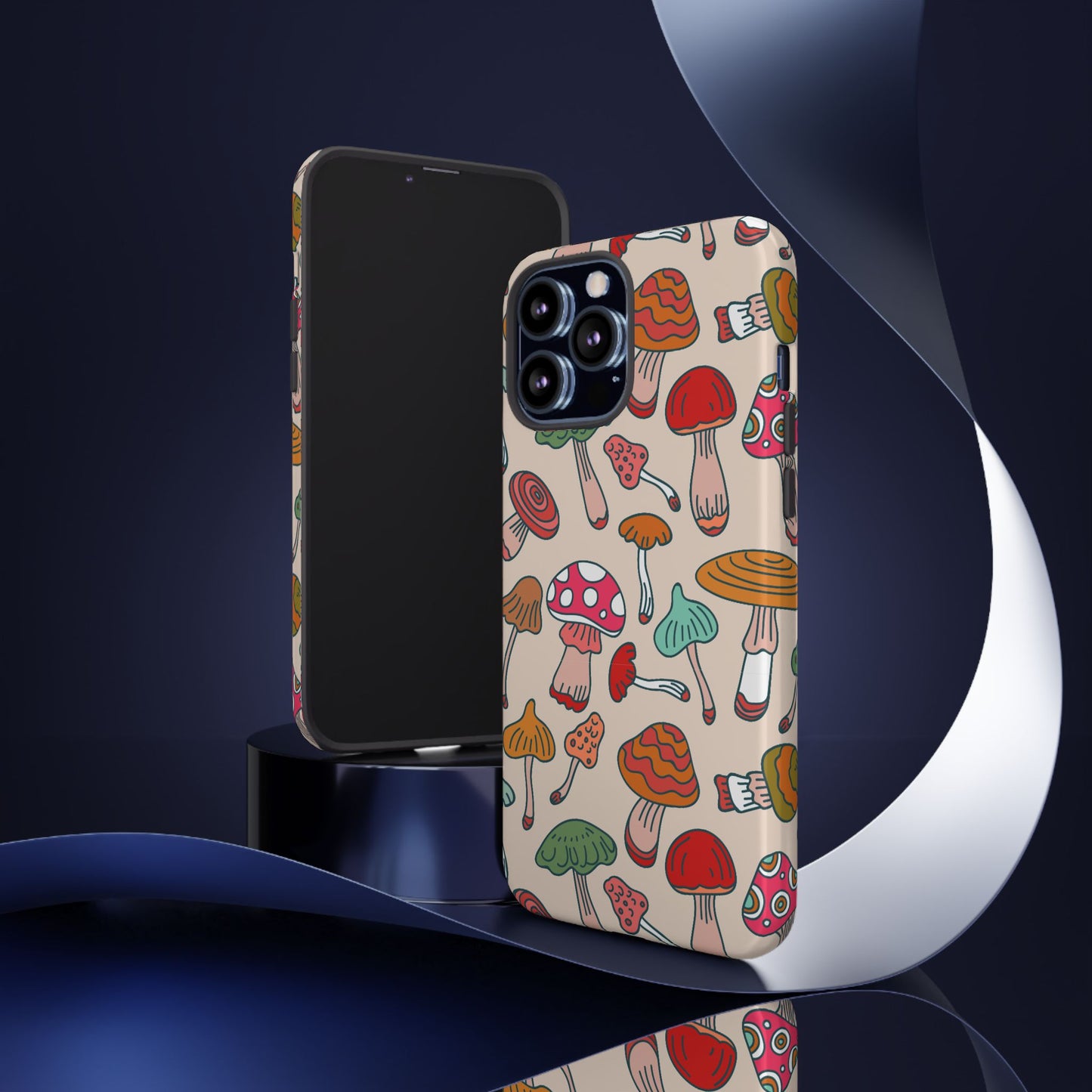 Phone Case - Wild Mushroom Design, Tough Cases for Extra Protection