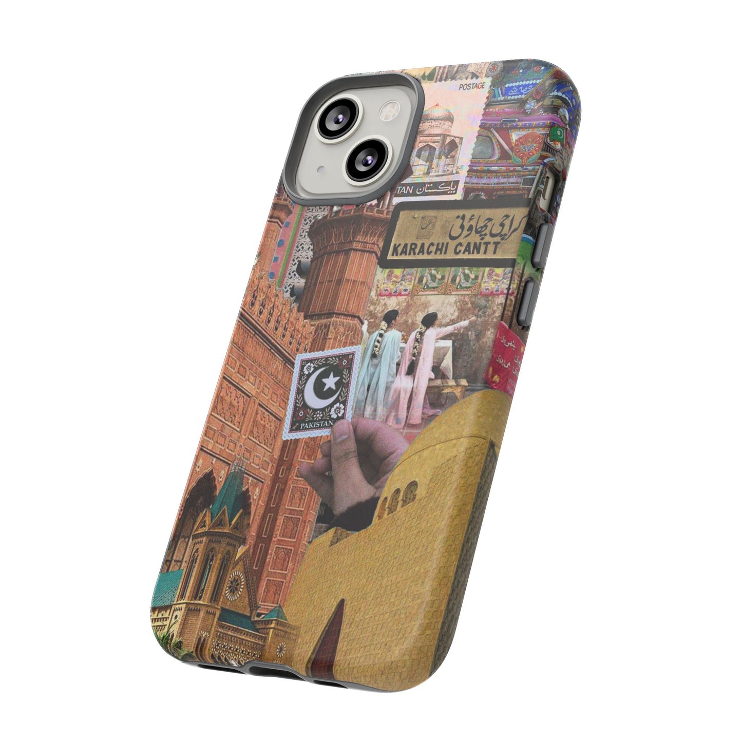 Postcard from Karachi – The City of Lights Phone Case