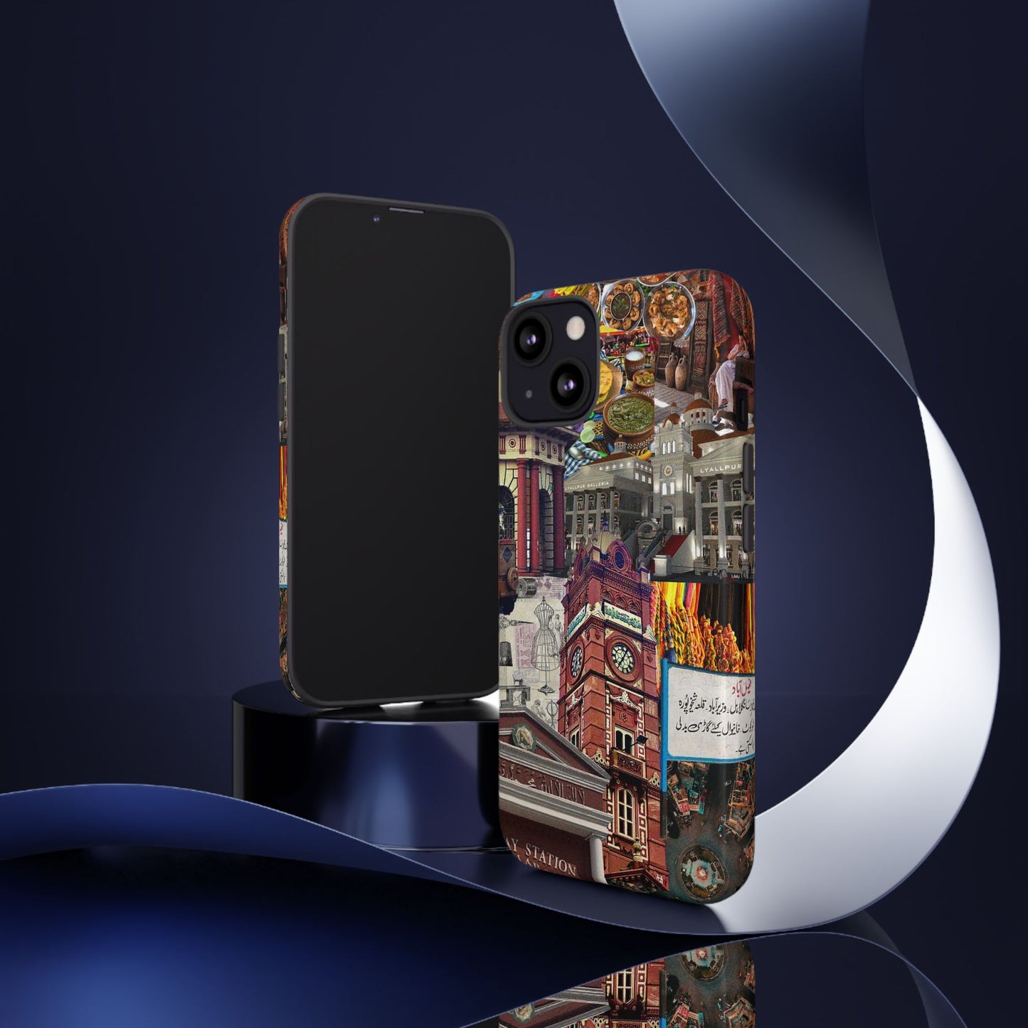 Postcard from Faisalabad – The Textile Heartbeat Phone Case