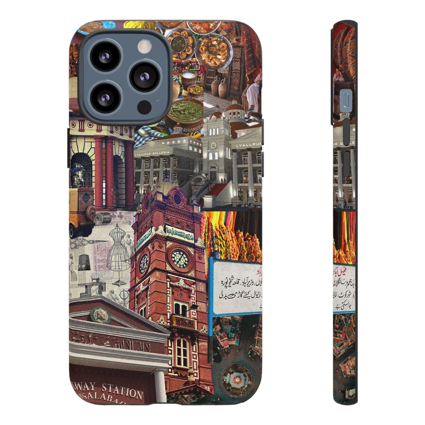 Postcard from Faisalabad – The Textile Heartbeat Phone Case