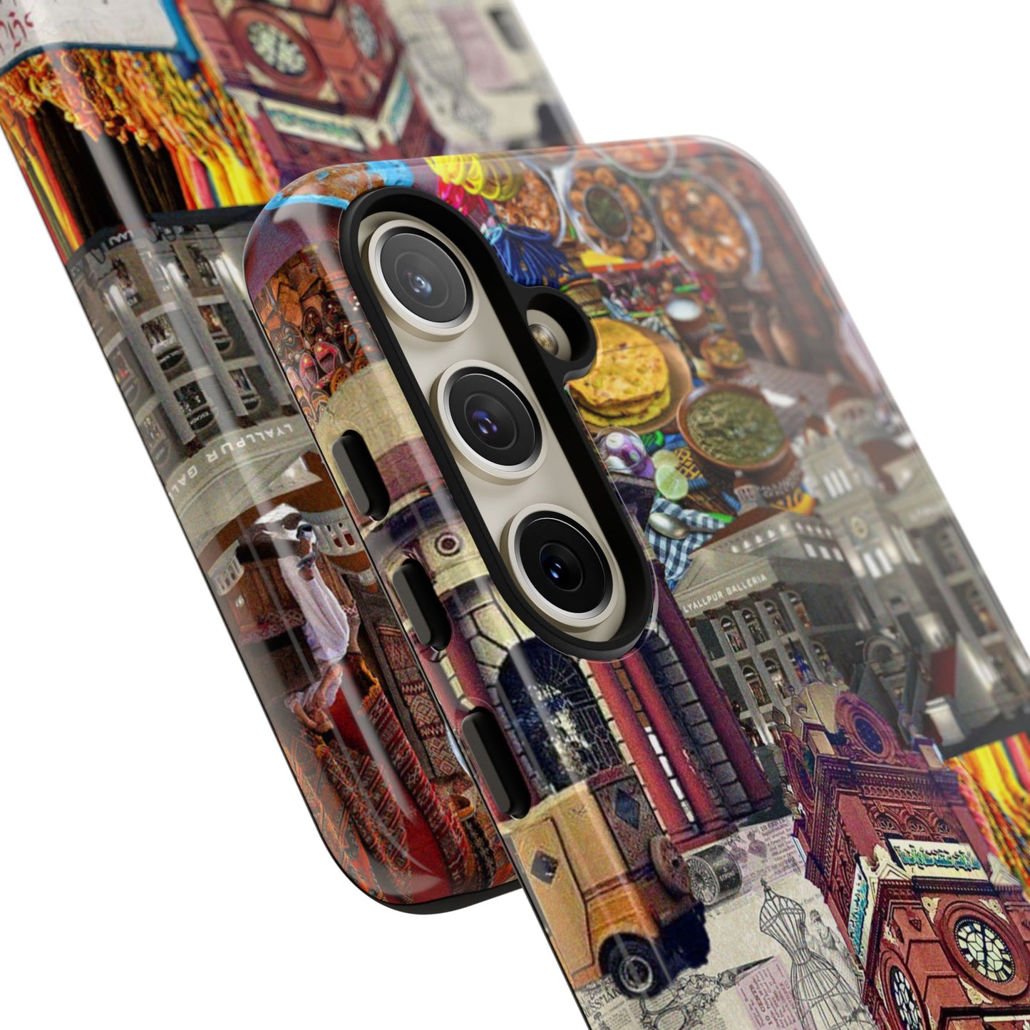 Postcard from Faisalabad – The Textile Heartbeat Phone Case