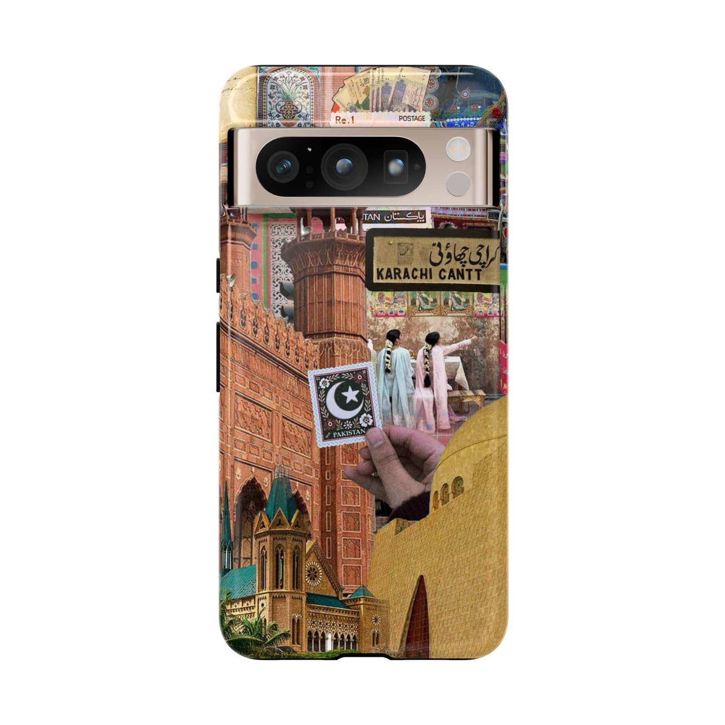 Postcard from Karachi – The City of Lights Phone Case