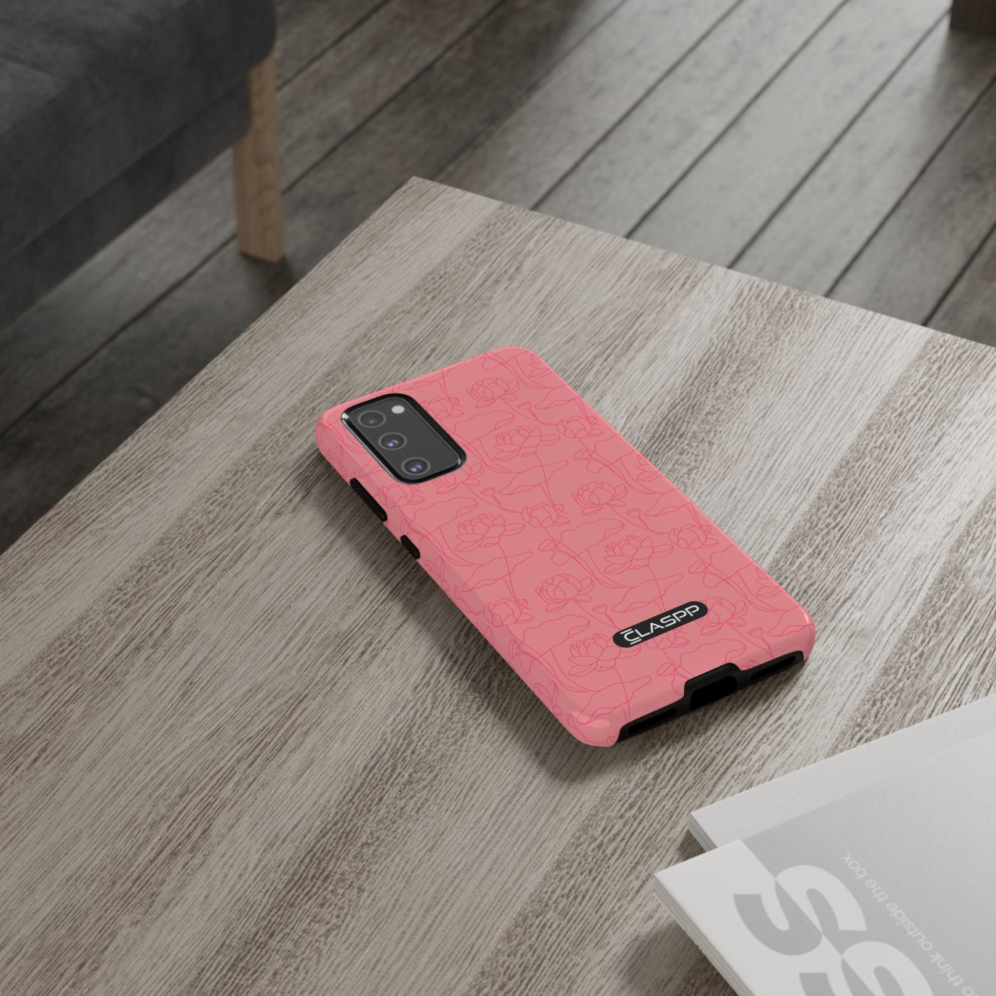 Festive Pink | Christmas | Hardshell Dual Layer Phone Case