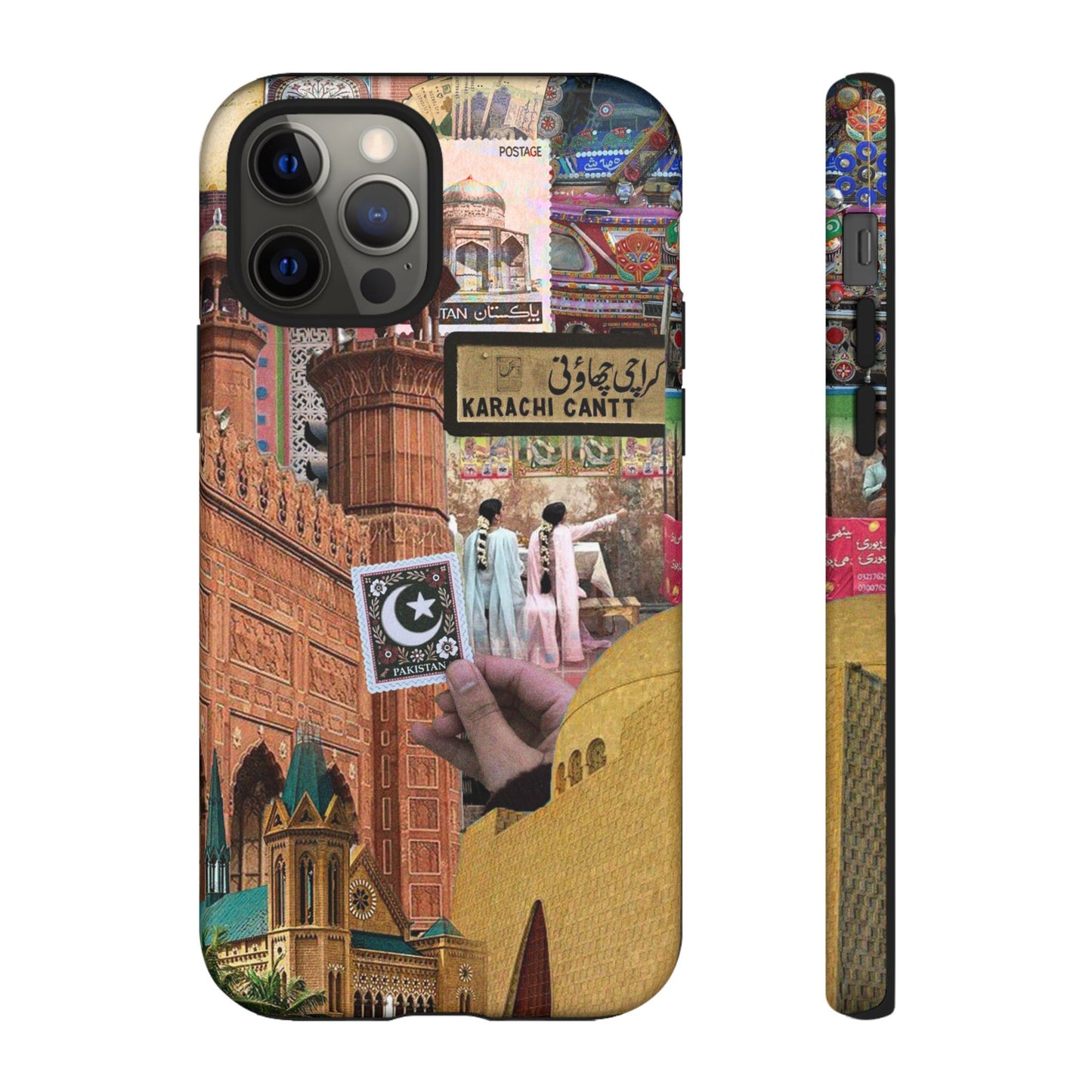 Postcard from Karachi – The City of Lights Phone Case