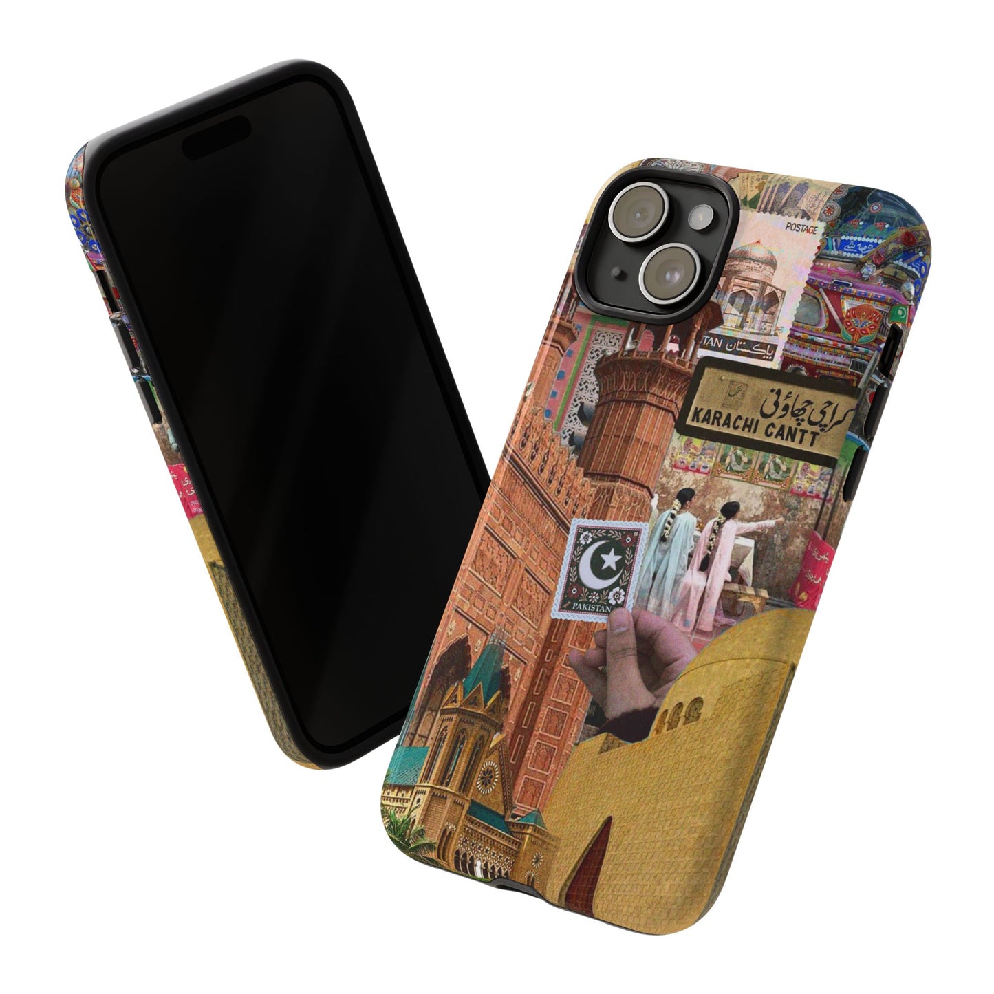 Postcard from Karachi – The City of Lights Phone Case