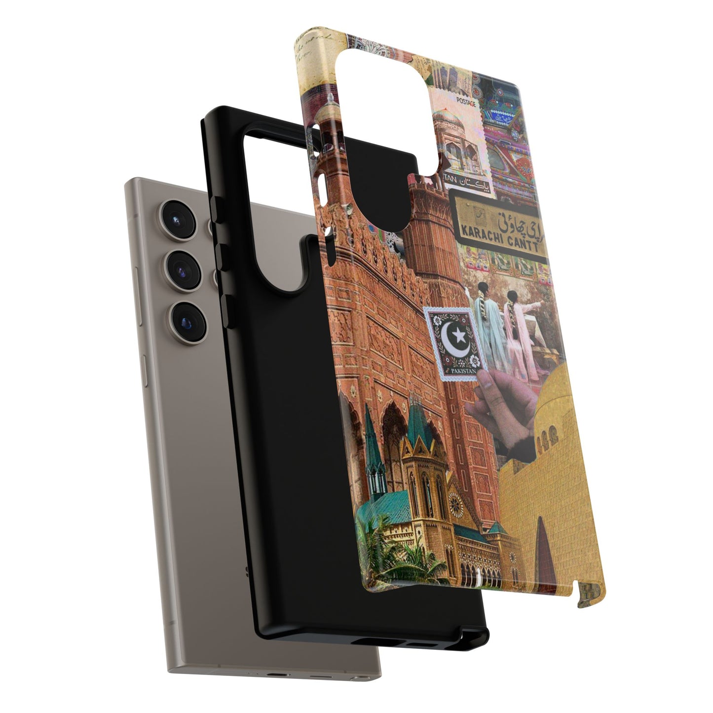 Postcard from Karachi – The City of Lights Phone Case