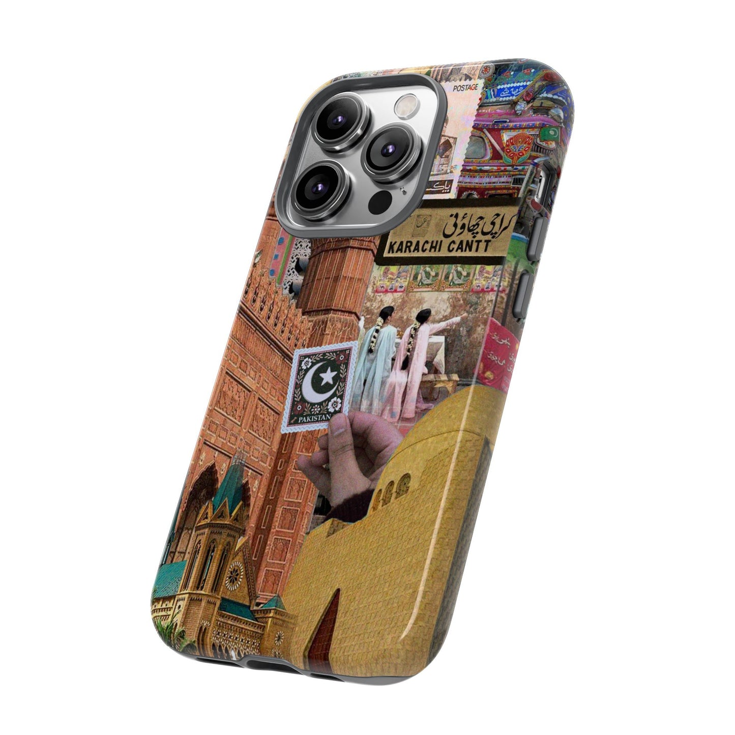 Postcard from Karachi – The City of Lights Phone Case