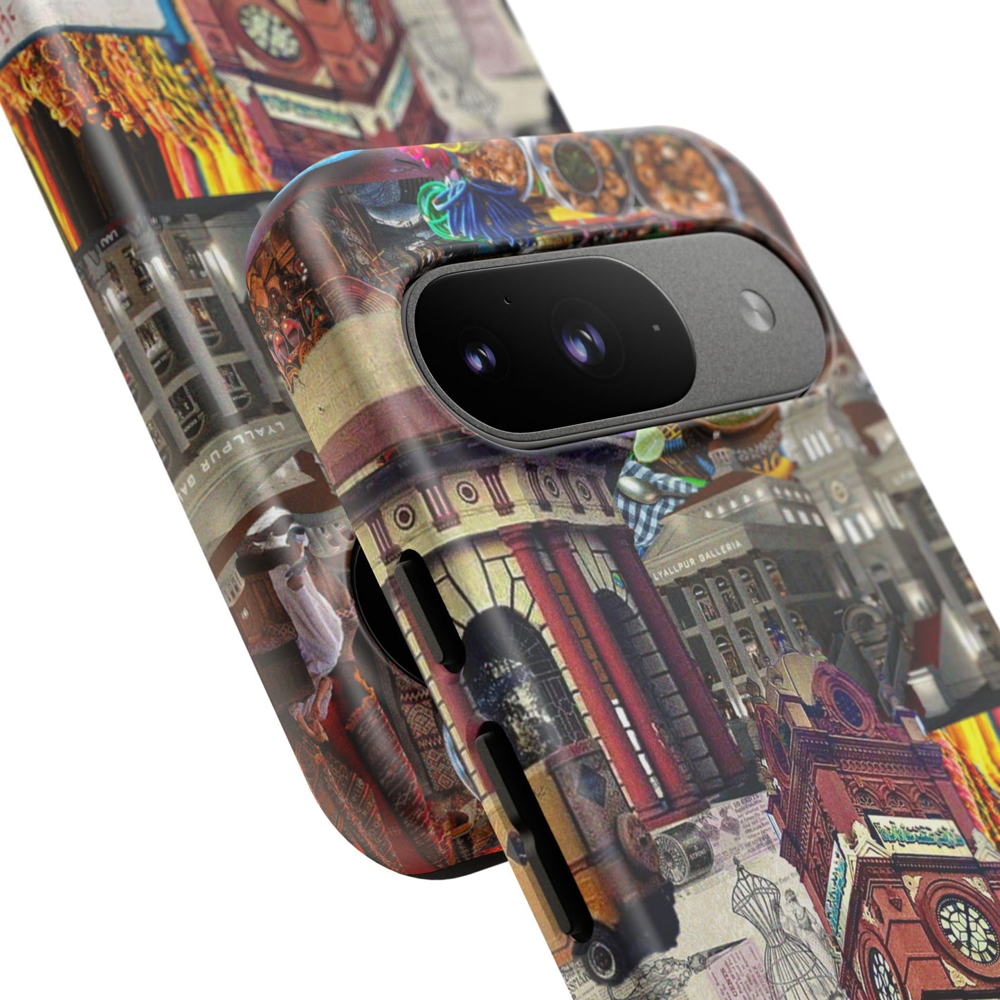 Postcard from Faisalabad – The Textile Heartbeat Phone Case