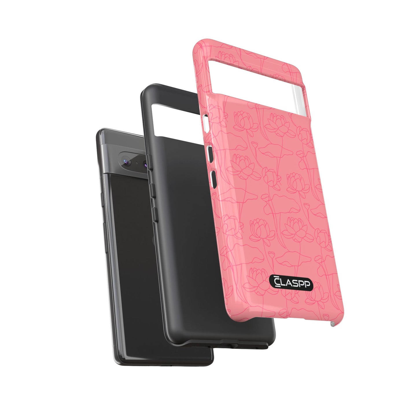 Festive Pink | Christmas | Hardshell Dual Layer Phone Case