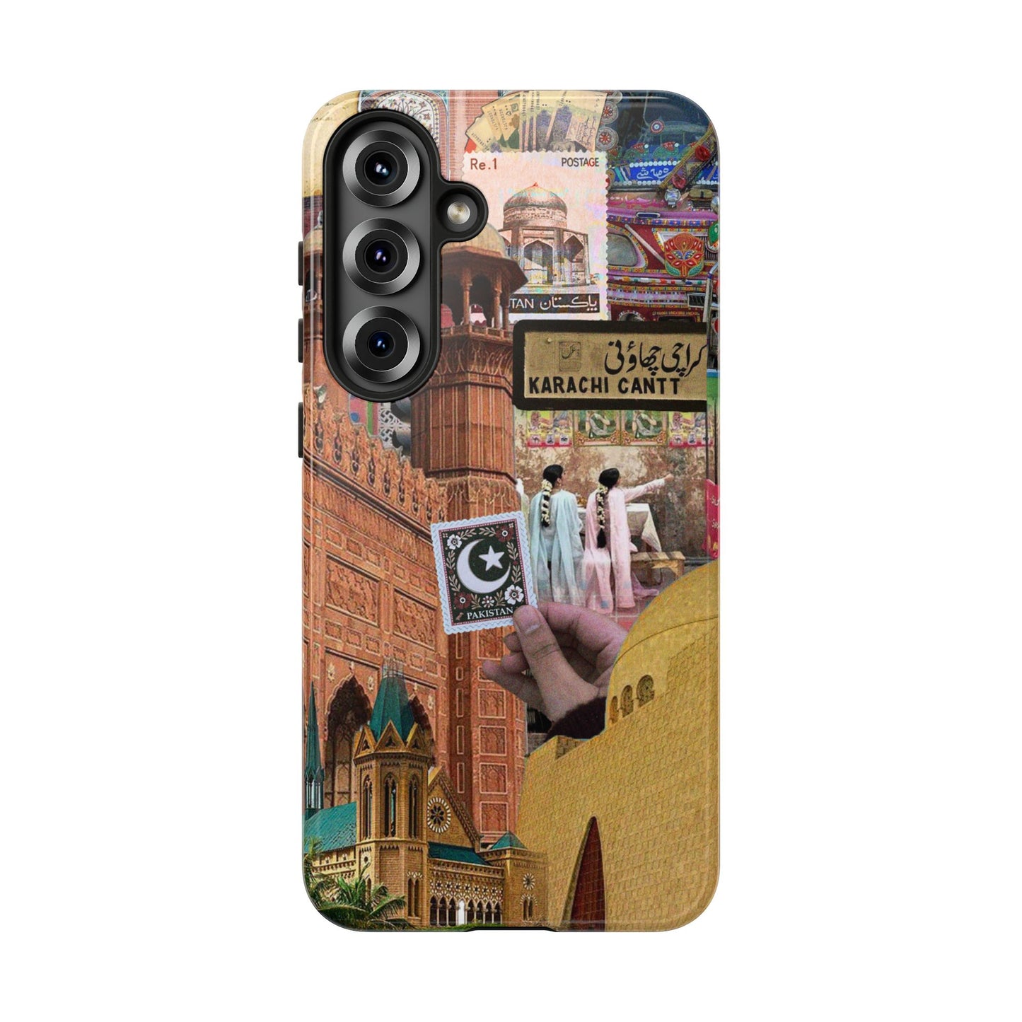 Postcard from Karachi – The City of Lights Phone Case