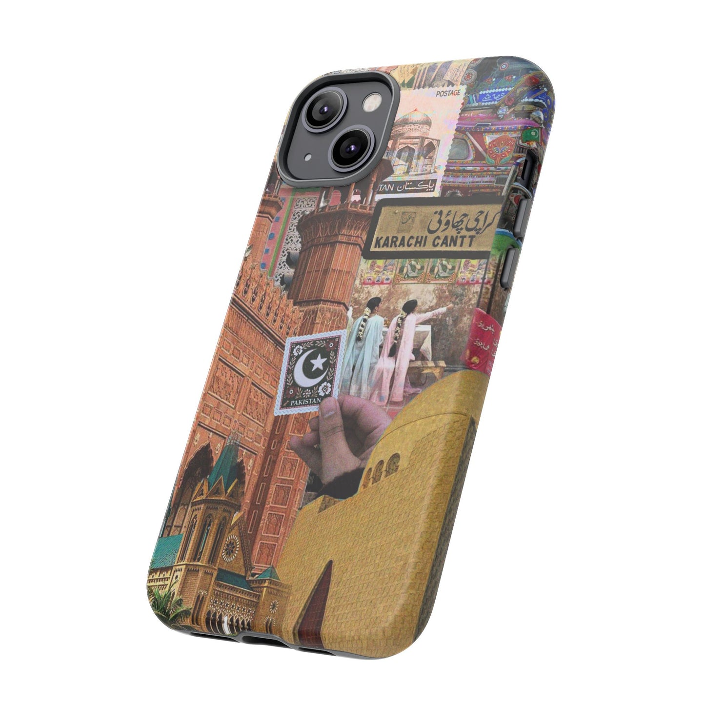 Postcard from Karachi – The City of Lights Phone Case
