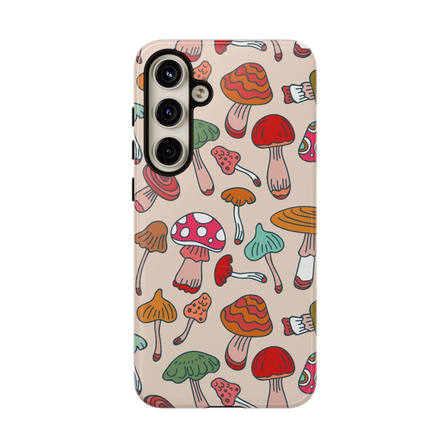 Phone Case - Wild Mushroom Design, Tough Cases for Extra Protection