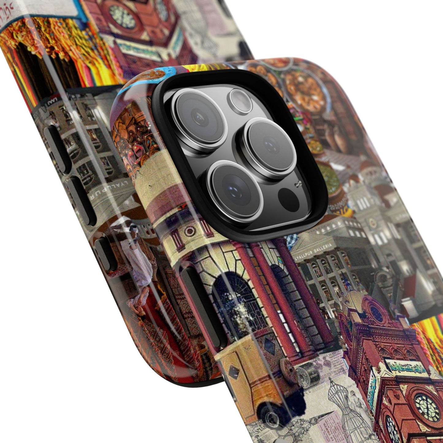 Postcard from Faisalabad – The Textile Heartbeat Phone Case