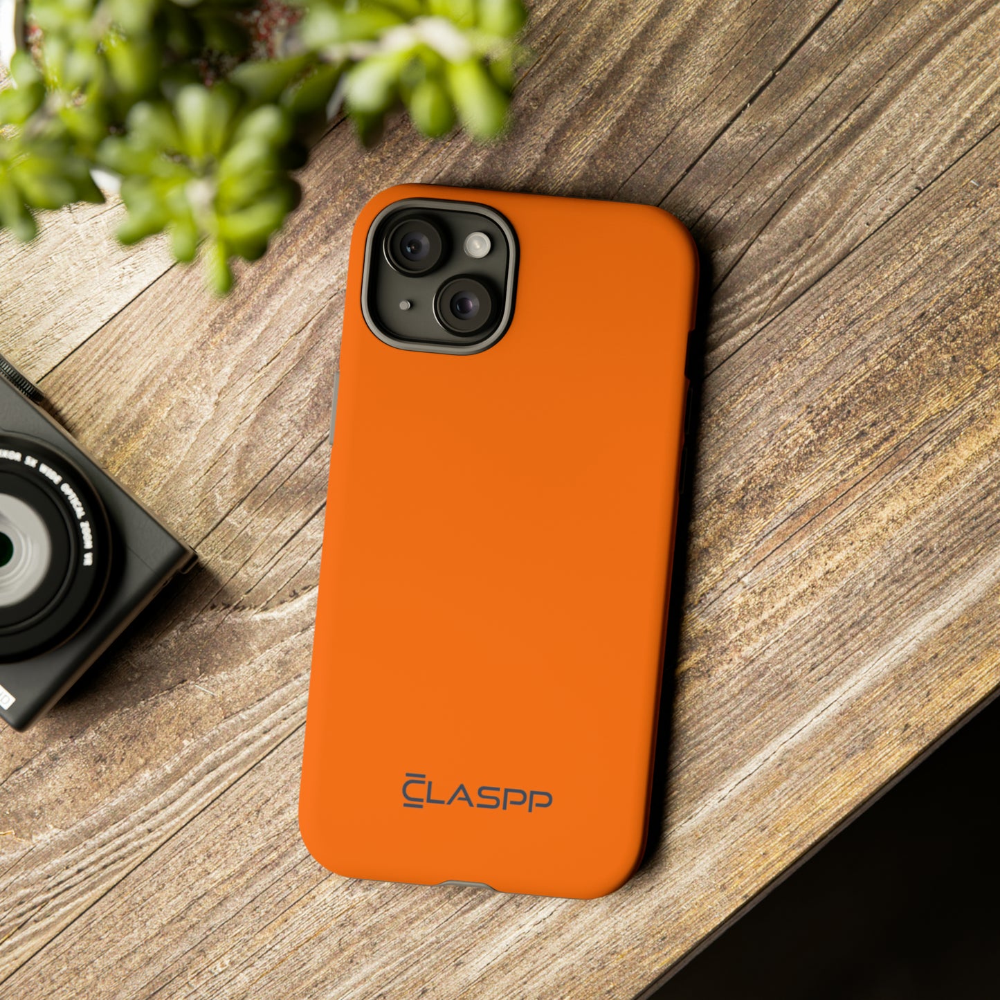 Tangerine Orange | Hardshell Dual Layer Phone Case