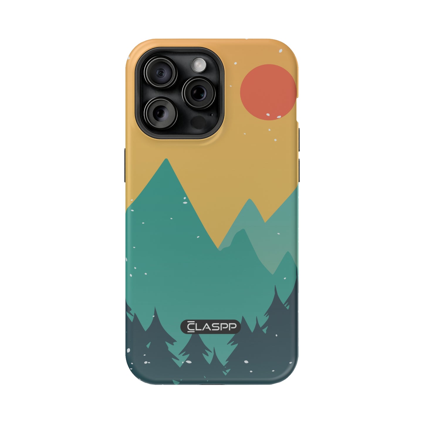Green Peaks | Monta Vista | MagSafe Hardshell Dual Layer Phone Case