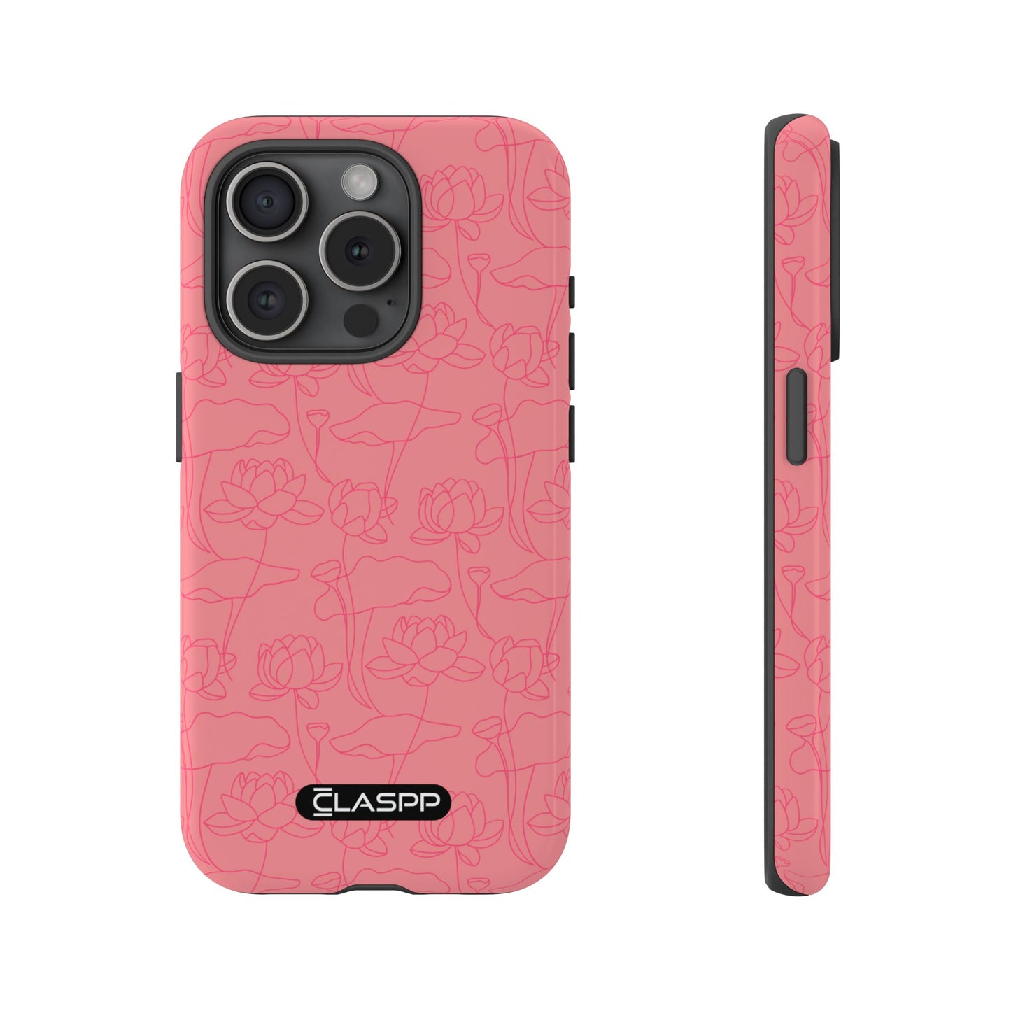 Festive Pink | Christmas | Hardshell Dual Layer Phone Case