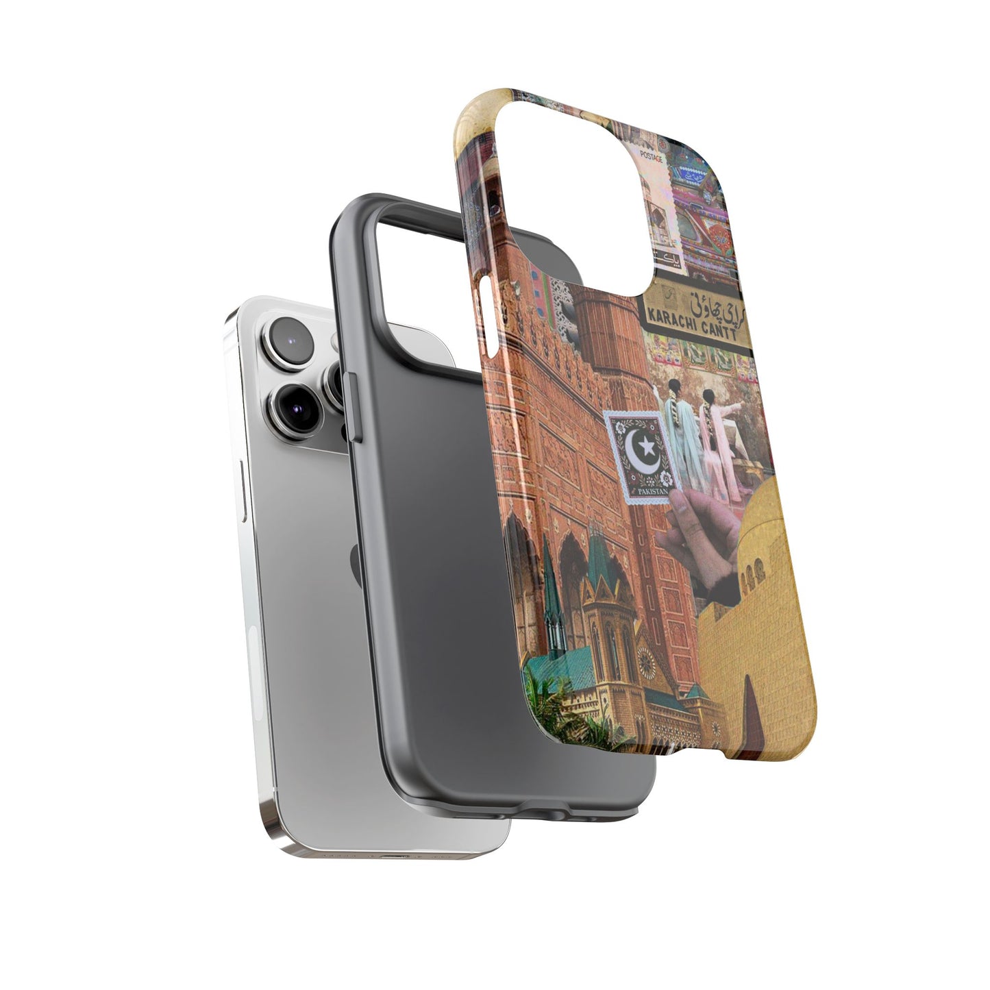 Postcard from Karachi – The City of Lights Phone Case