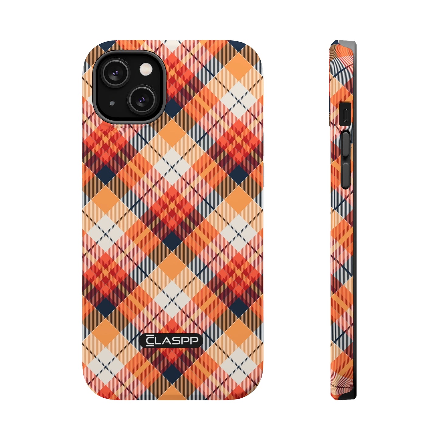 Tipped Tartan | MagSafe Hardshell Dual Layer Phone Case