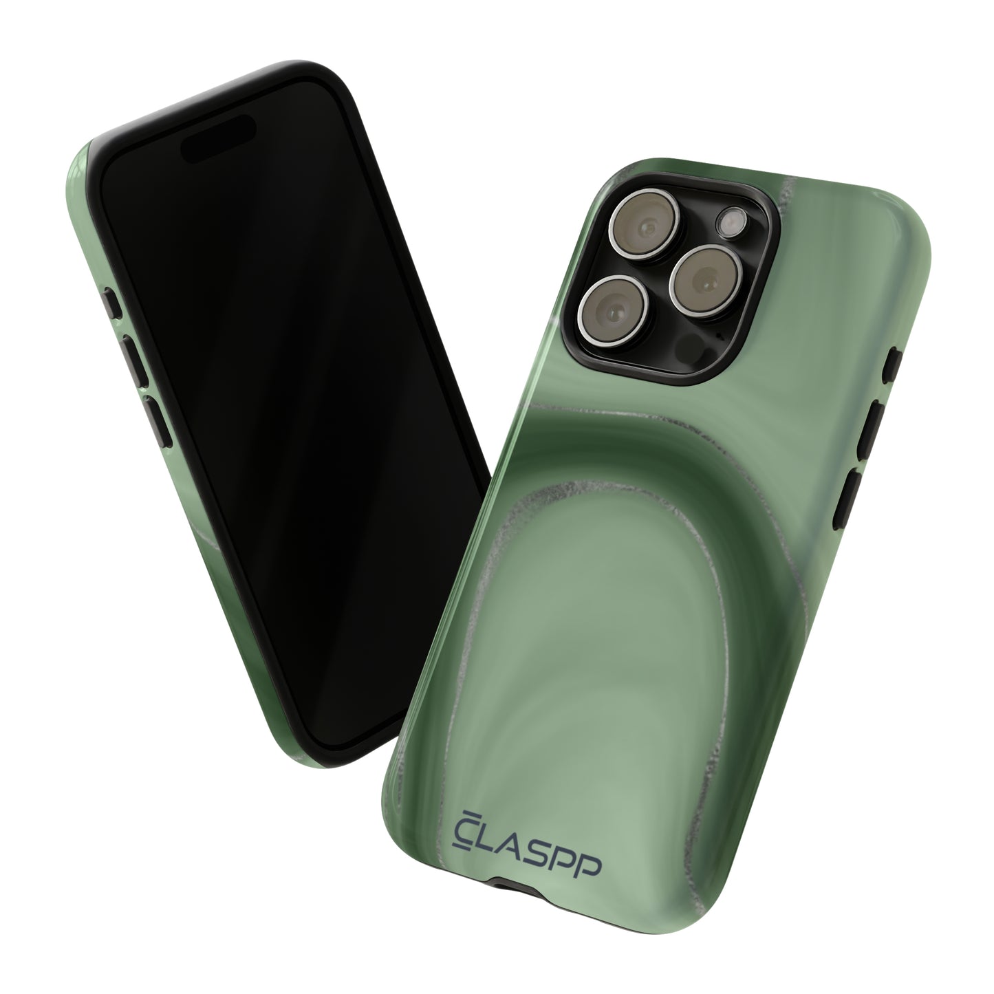 Emerald Elegance | Hardshell Dual Layer Phone Case