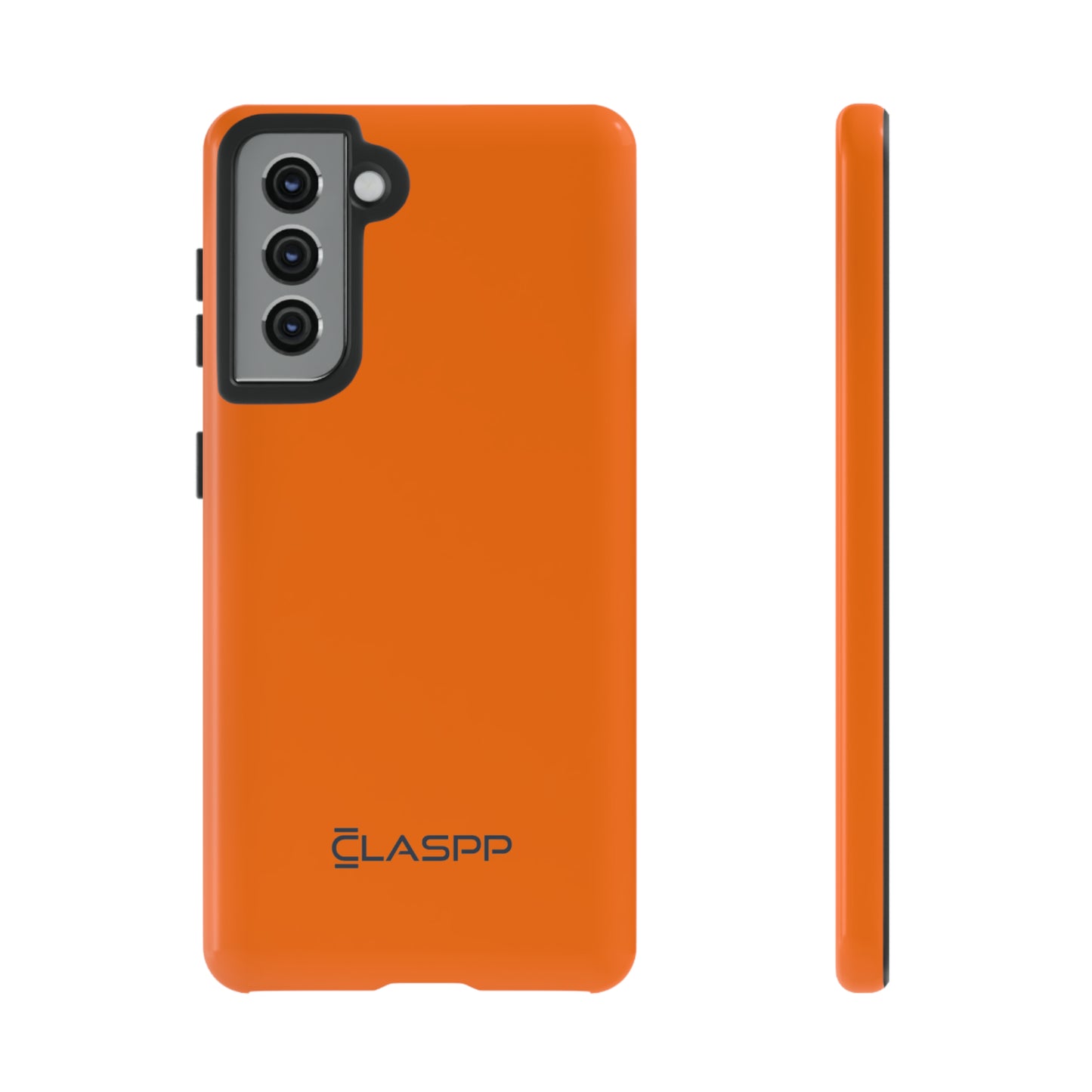 Tangerine Orange | Hardshell Dual Layer Phone Case