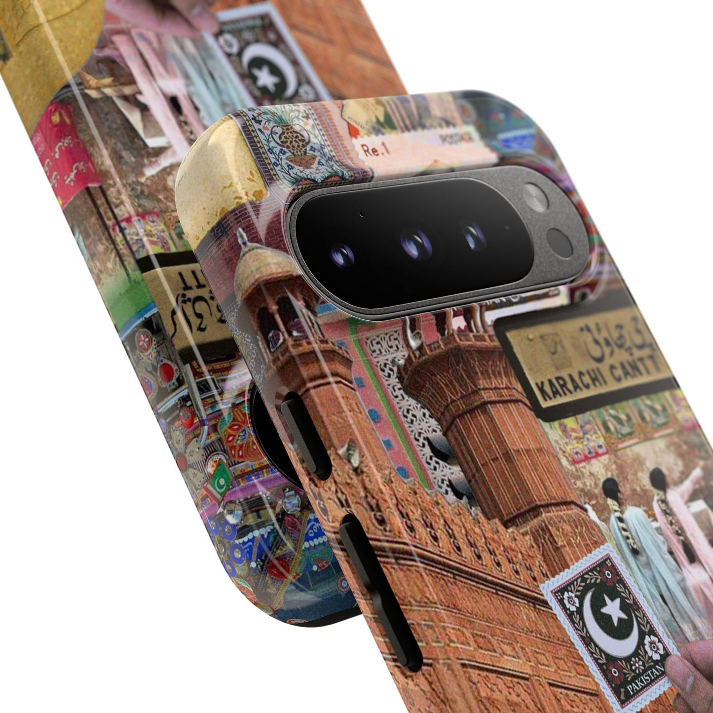 Postcard from Karachi – The City of Lights Phone Case