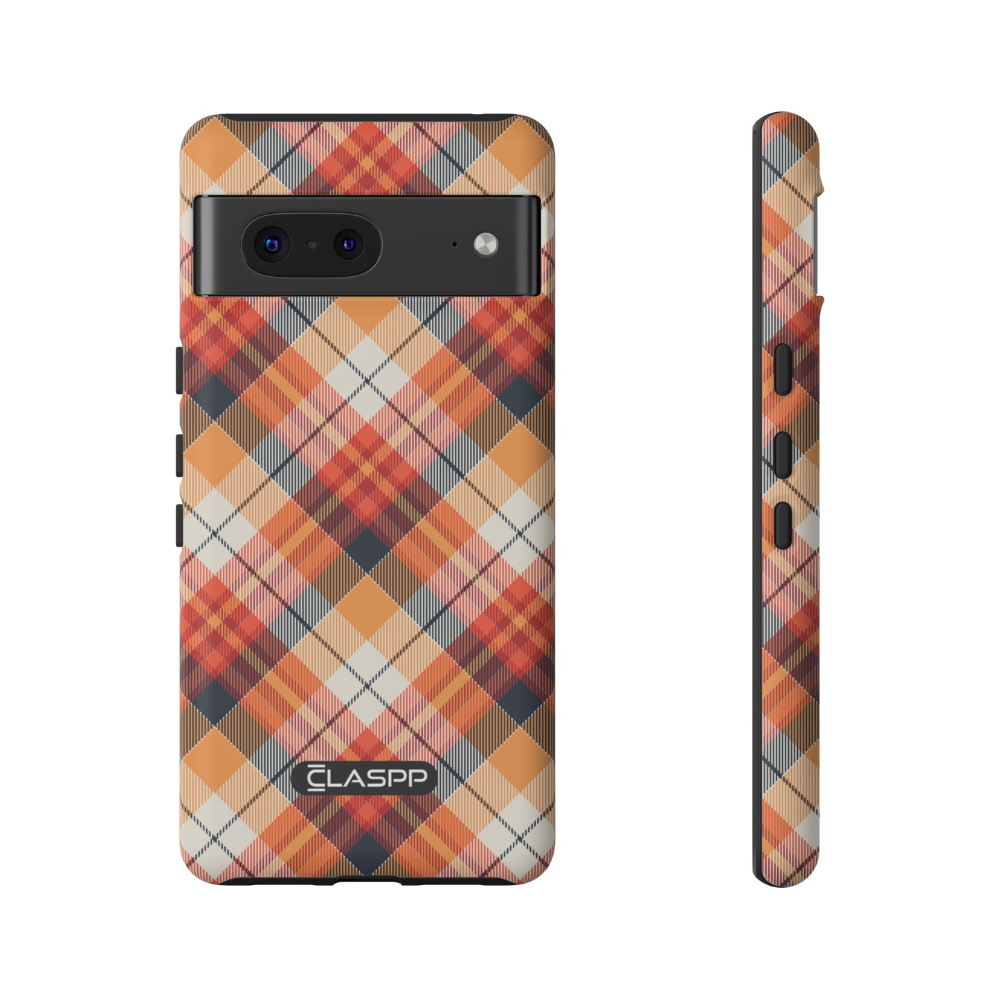 Tipped Tartan | Hardshell Dual Layer Phone Case