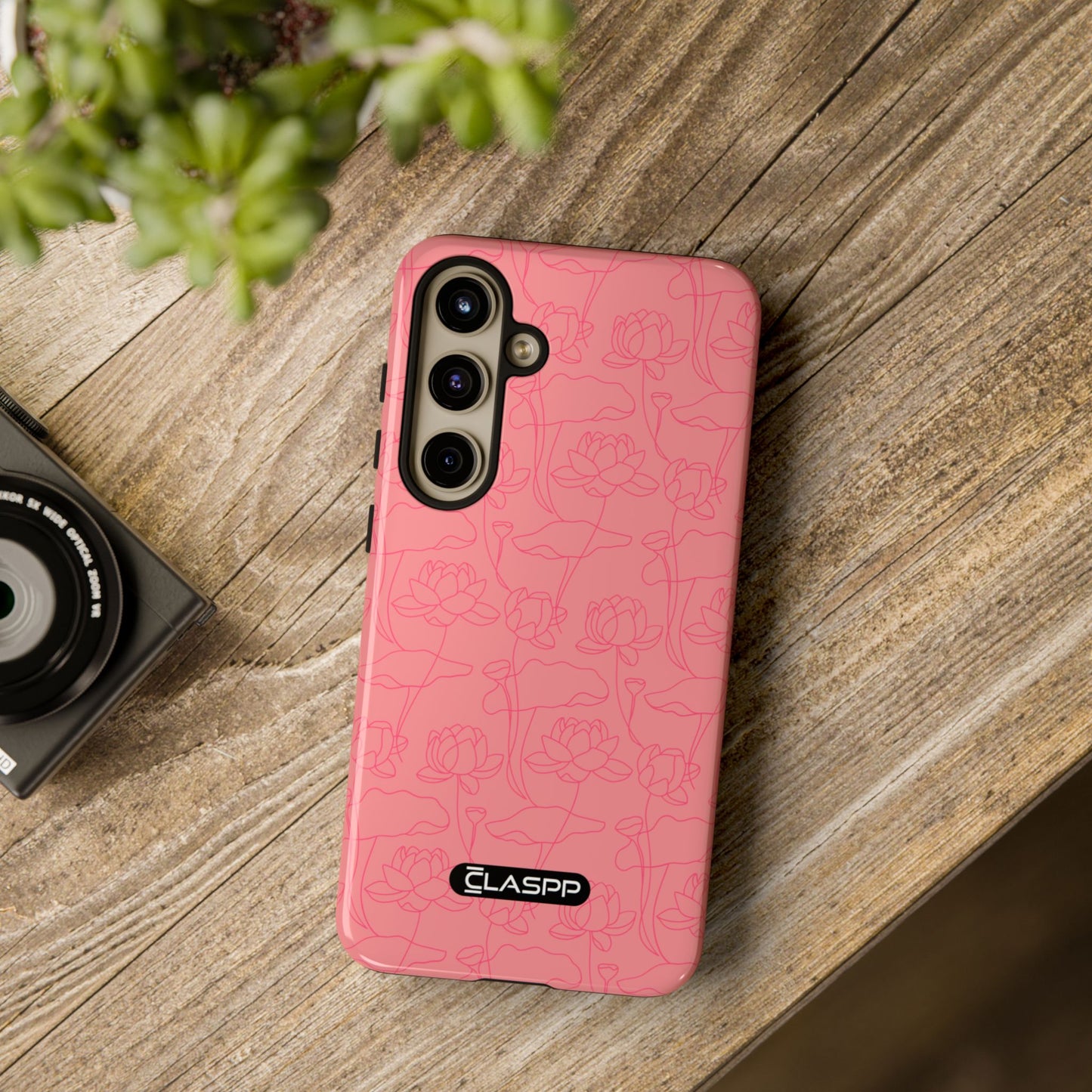 Festive Pink | Christmas | Hardshell Dual Layer Phone Case