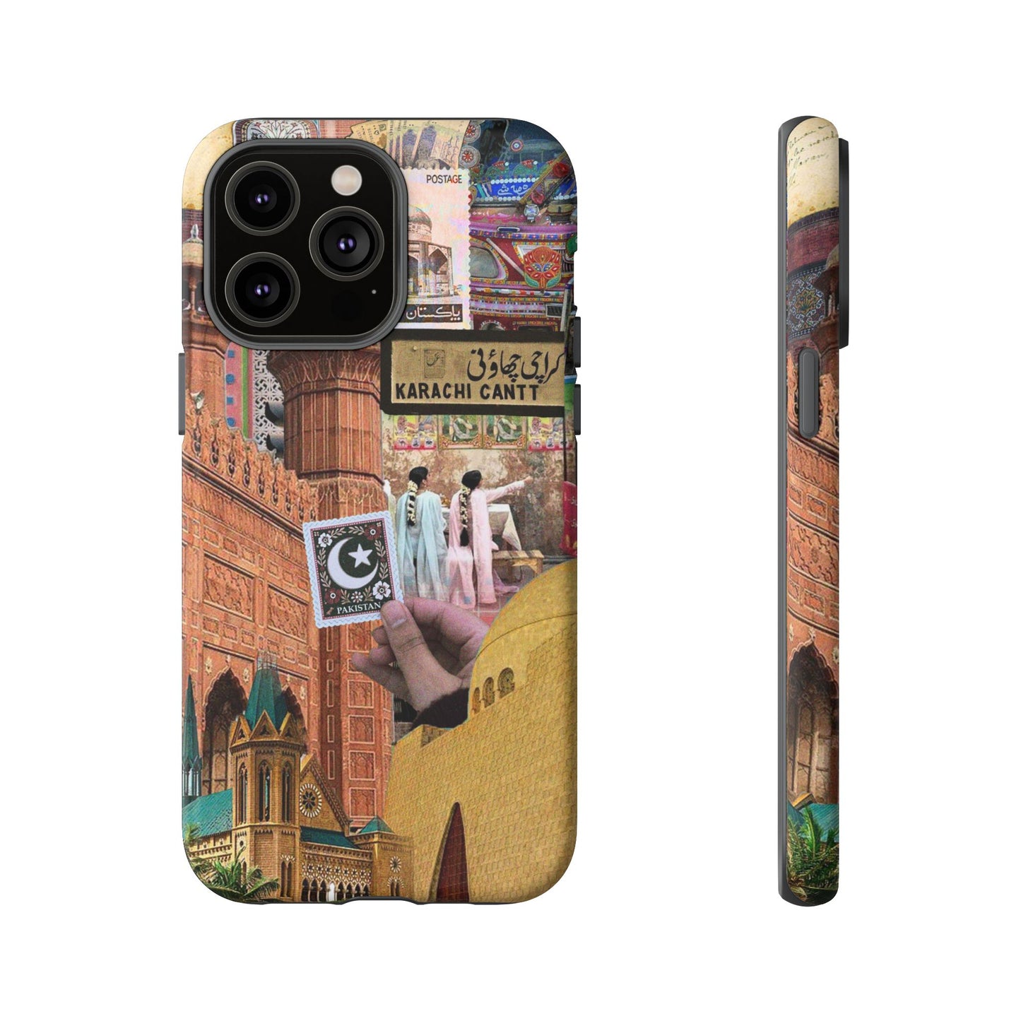 Postcard from Karachi – The City of Lights Phone Case