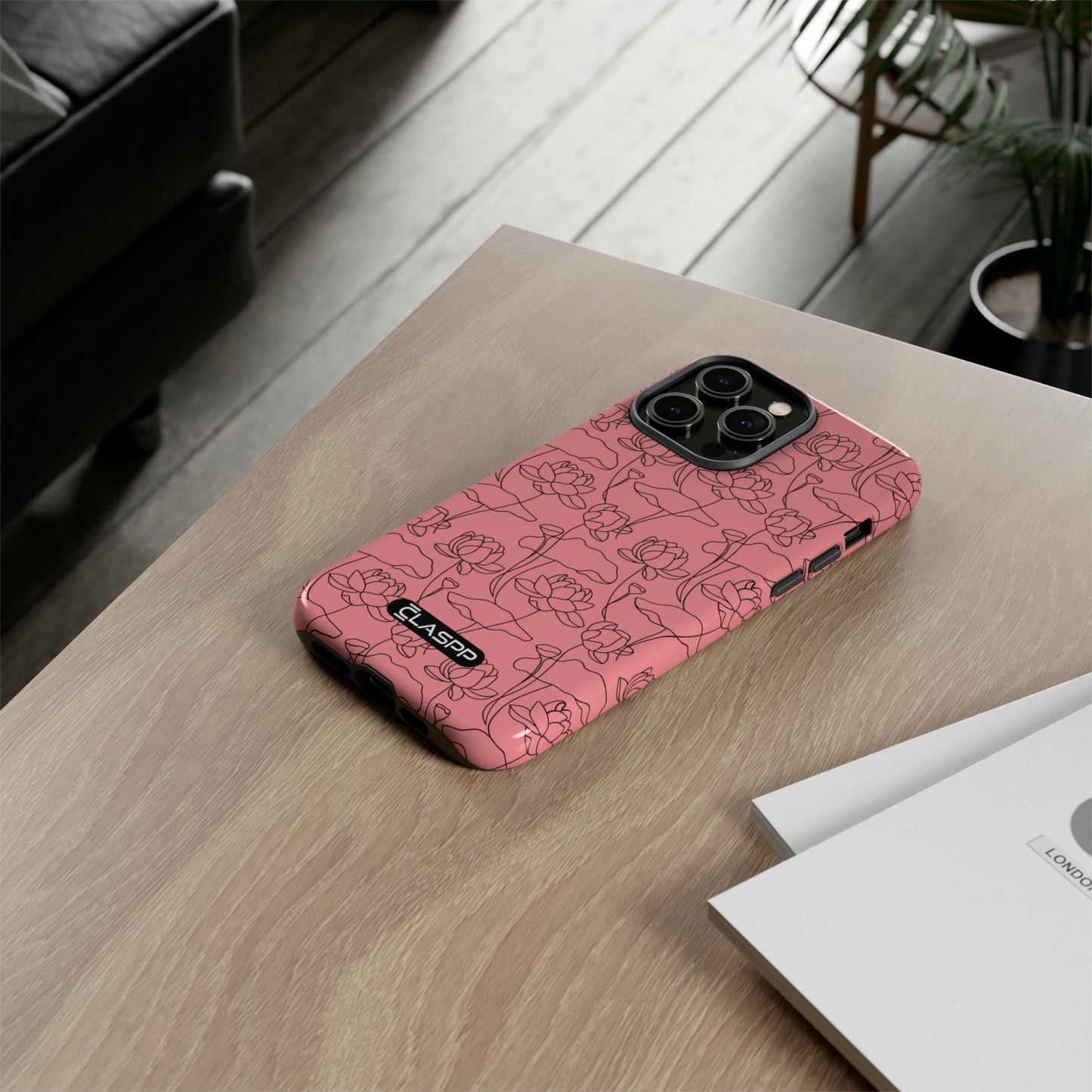 Persian Pink Rose | Hardshell Dual Layer Phone Case